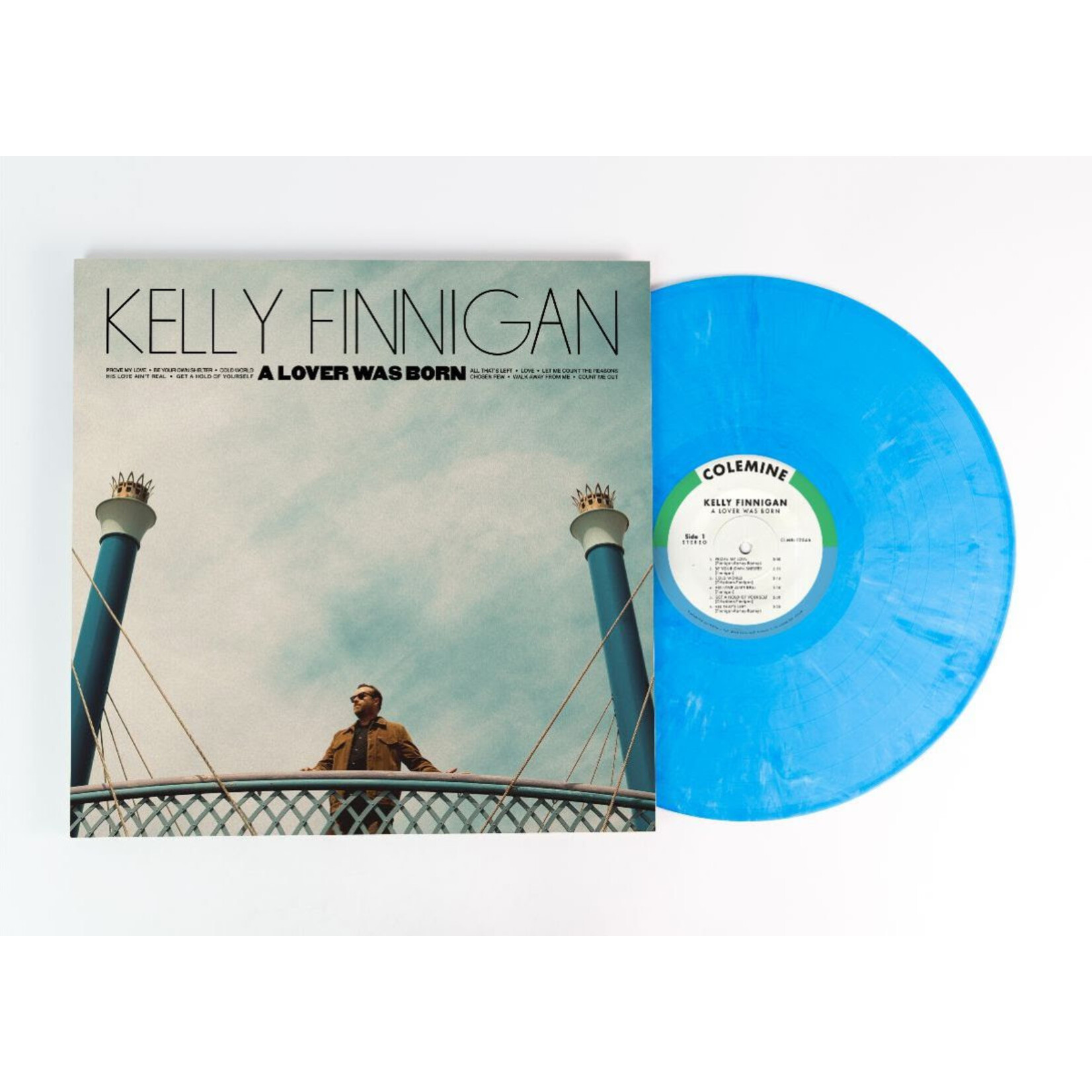 Colemine Kelly Finnigan - A Lover Was Born (LP) [Cyan Blue]