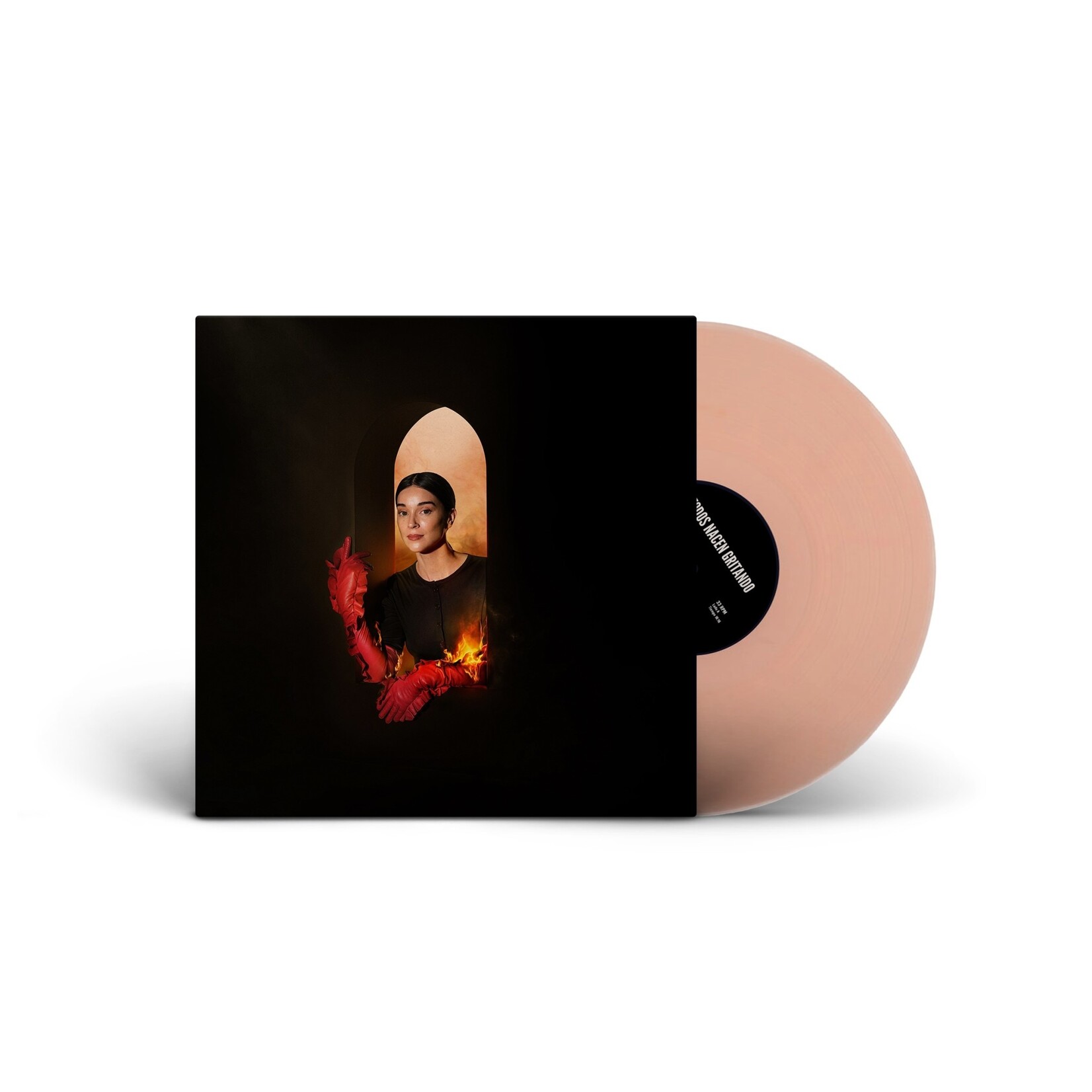 Virgin St Vincent - Todos Nacen Gritando (LP) [Translucent Rose]