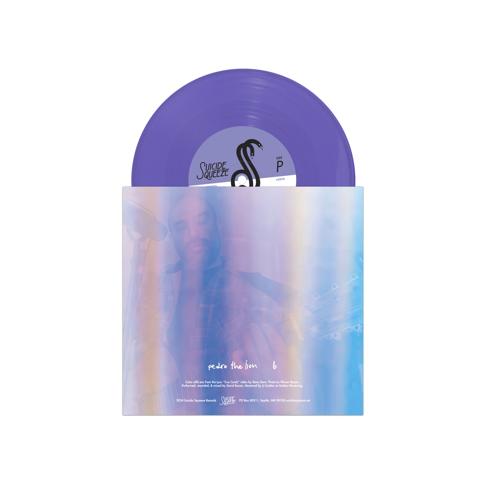 Suicide Squeeze Pedro The Lion & Lync - B (7") [Purple]