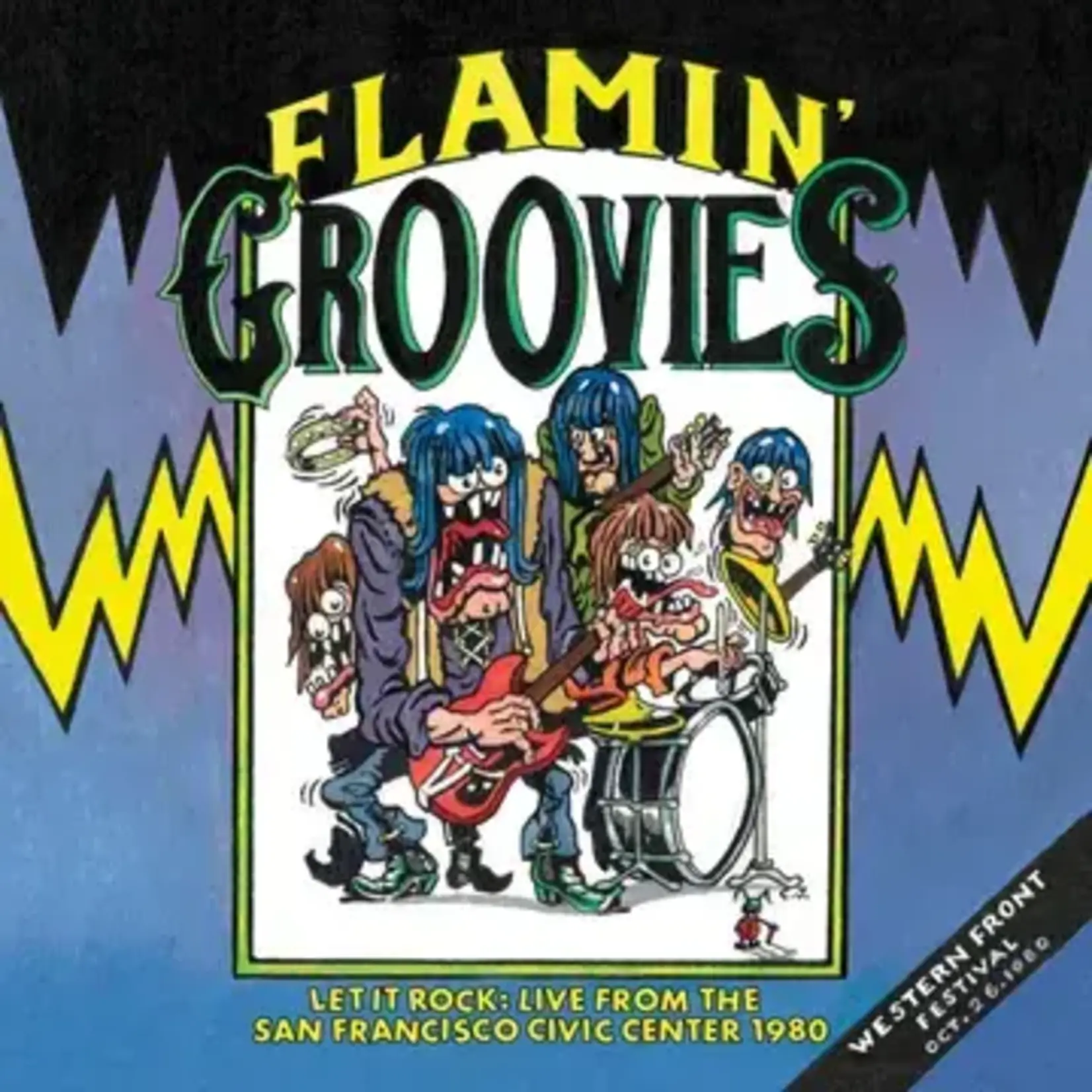 RSD Black Friday RSD Black Friday 2024 | Flamin Groovies - Let It Rock!: Live from the San Francisco Civic Center October 26, 1980 (LP) [Color]