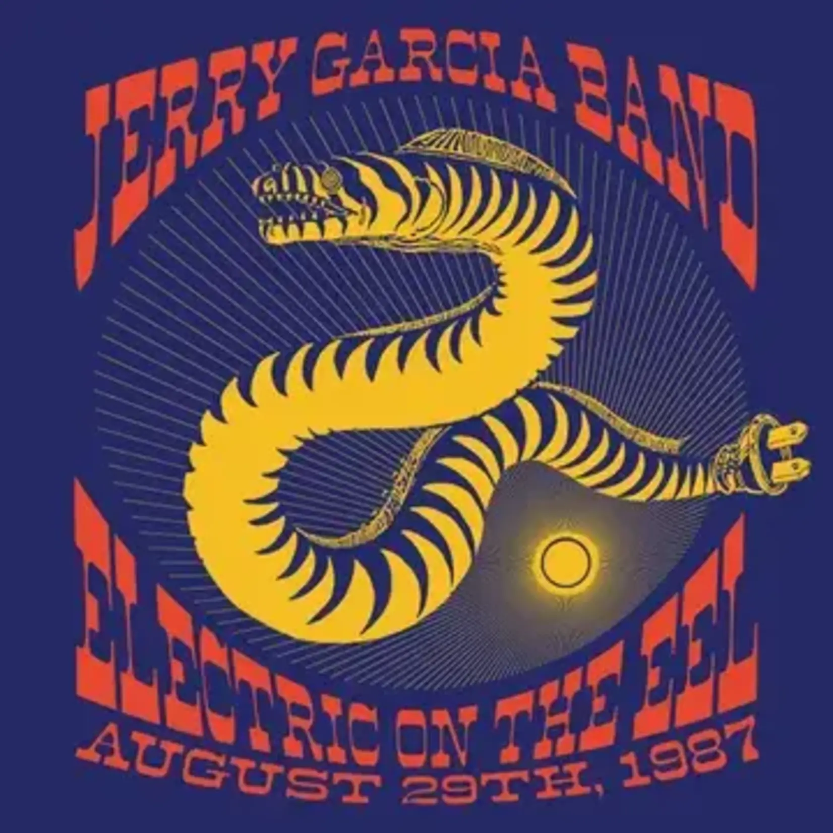 RSD Black Friday Jerry Garcia Band - Electric on the Eel: August 29th, 1987 (3LP) [Orange Sunshine]