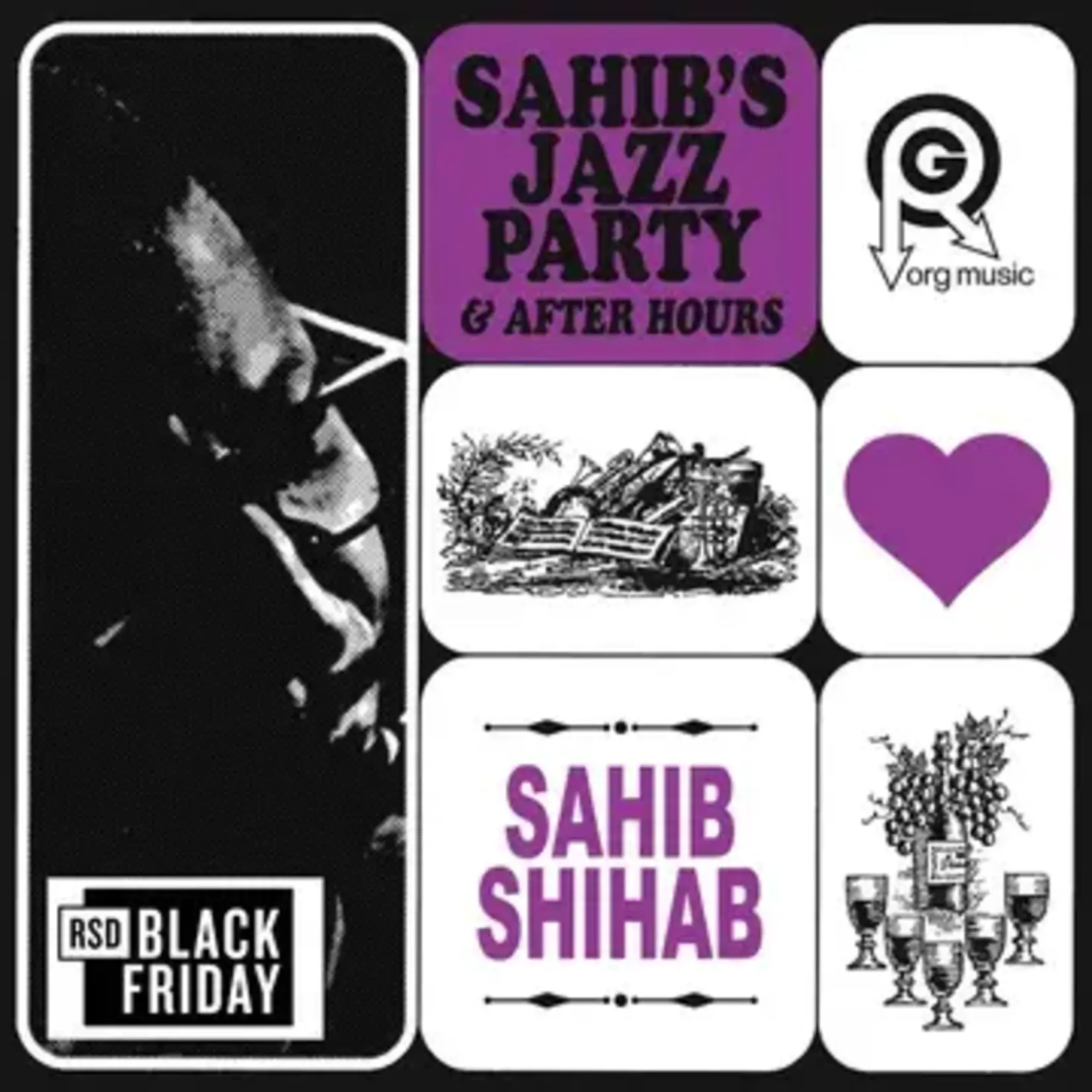 RSD Black Friday RSD Black Friday 2024 | Sahib Shihab - Sahib's Jazz Party & After Hours (2LP)