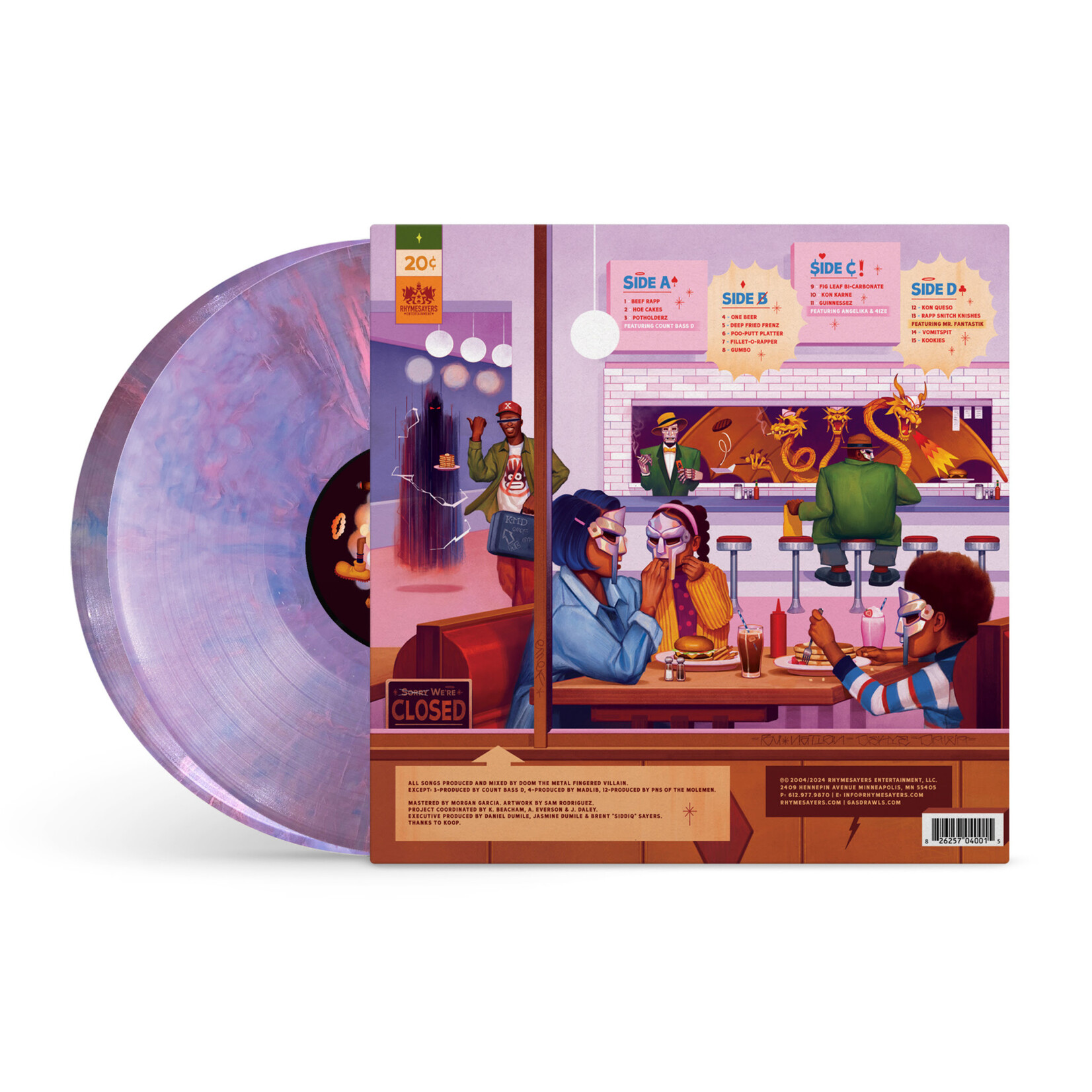 Rhymesayers Entertainment MF DOOM - Mm Food (2LP) [Sweet Tart]