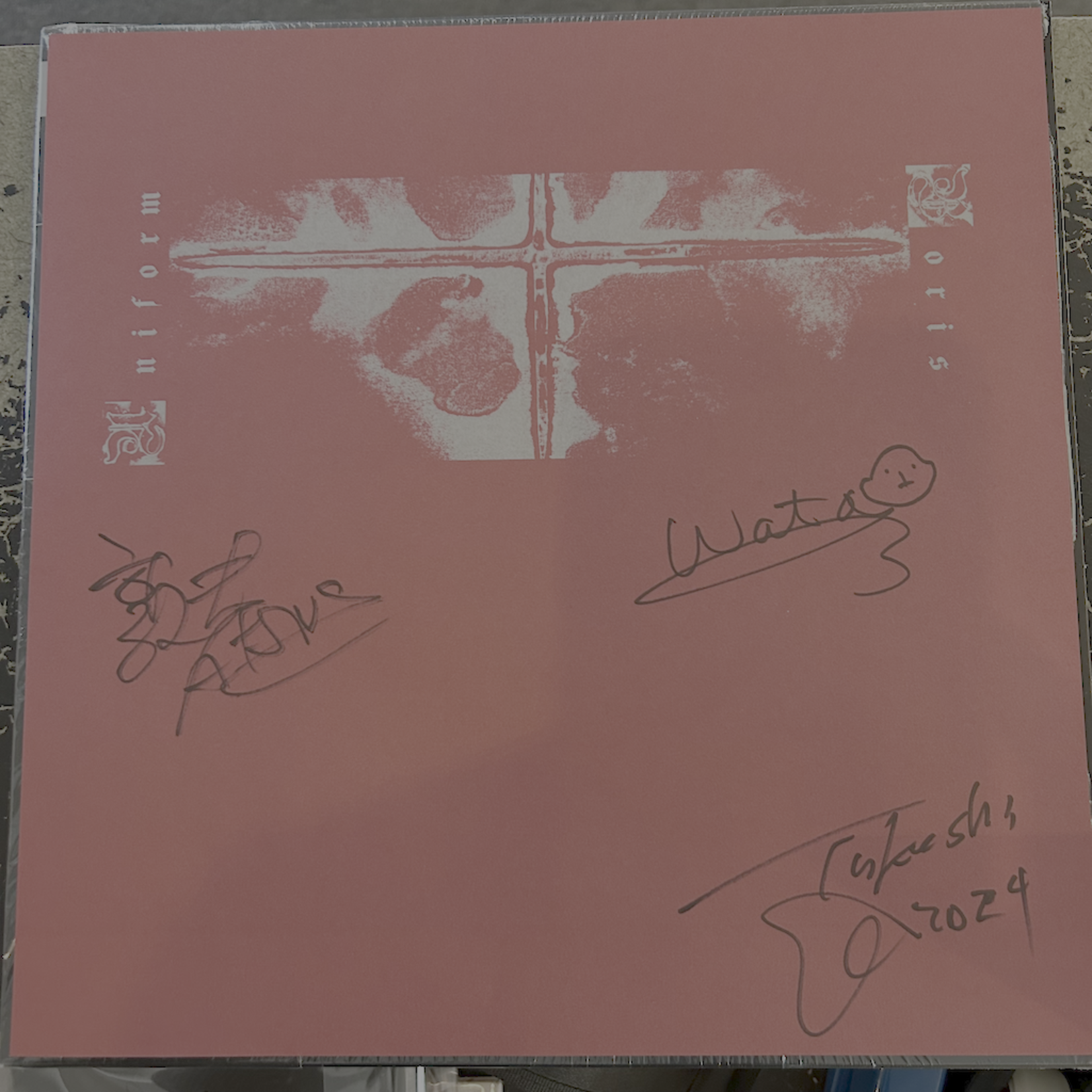 Sacred Bones Boris & Uniform - Bright New Disease (LP) [SIGNED Red]