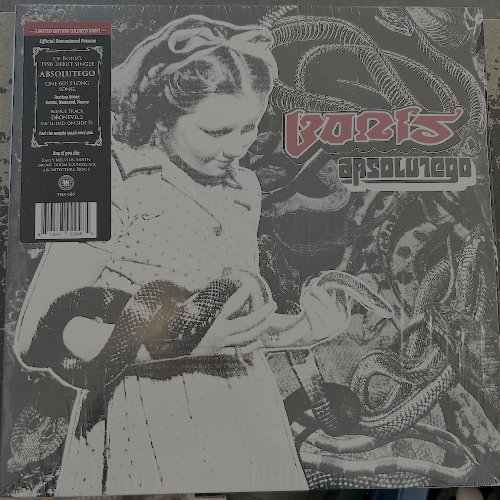 Third Man Boris - Absolutego (2LP) [SIGNED Blood Moon]