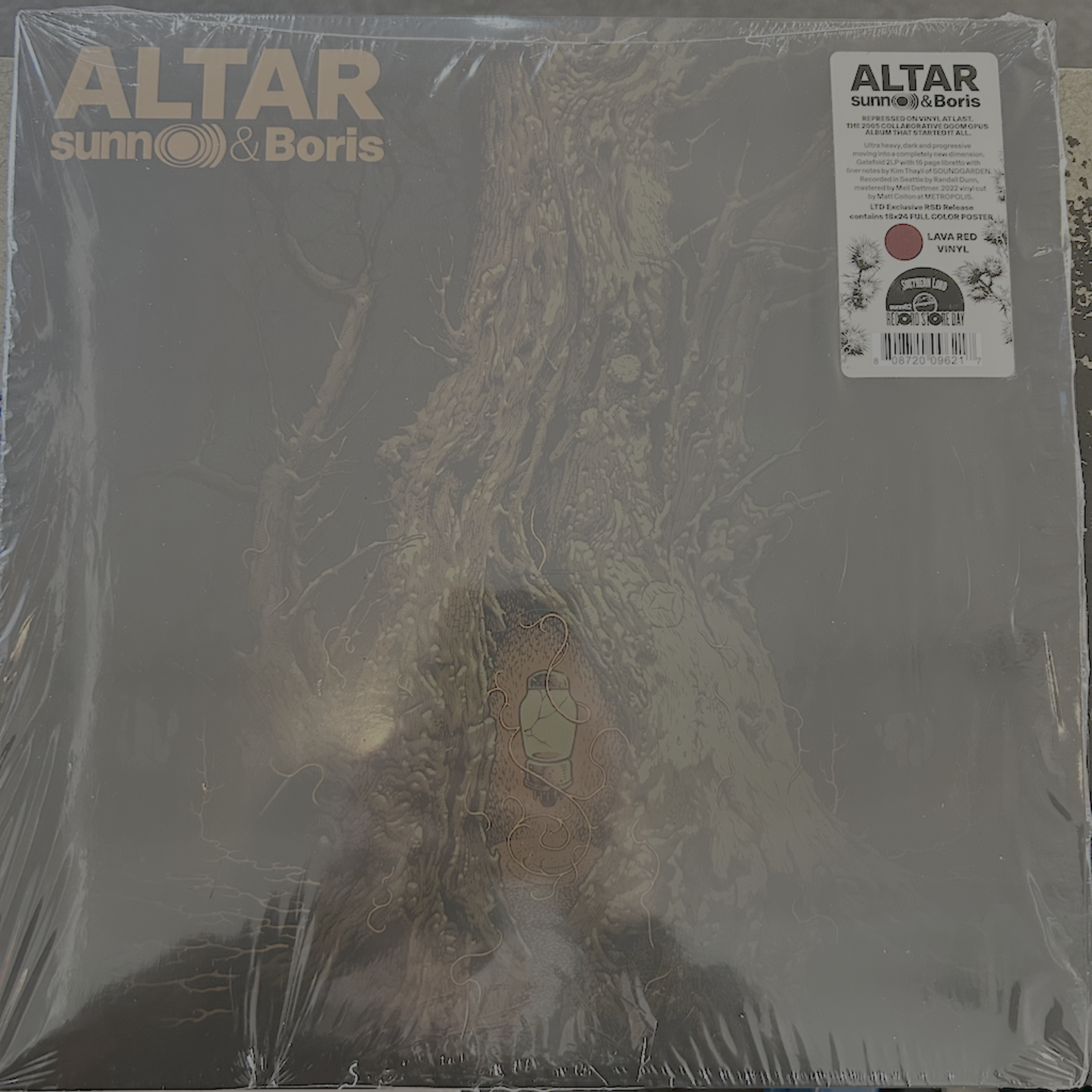 Record Store Day 2008-2024 Sunn O))) / Boris - Altar (LP) [SIGNED Lava Red]