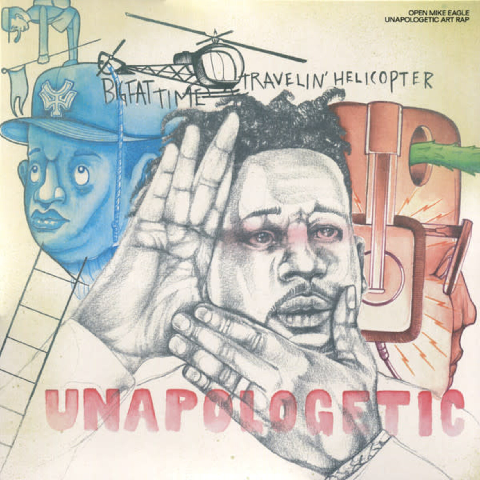 Vinyl Me Please Open Mike Eagle - Unapologetic Art Rap (2LP) [Blue]