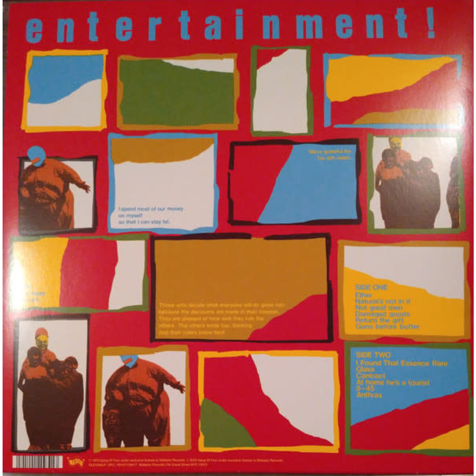 Matador Gang of Four - Entertainment! (LP)