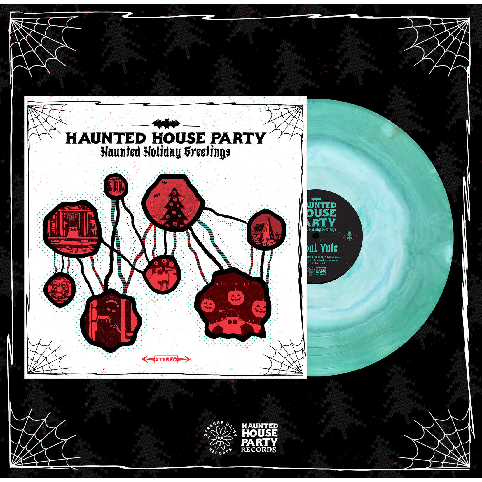 Strange Daisy Haunted House Party - Haunted Holiday Greetings (LP) [Spearmint]