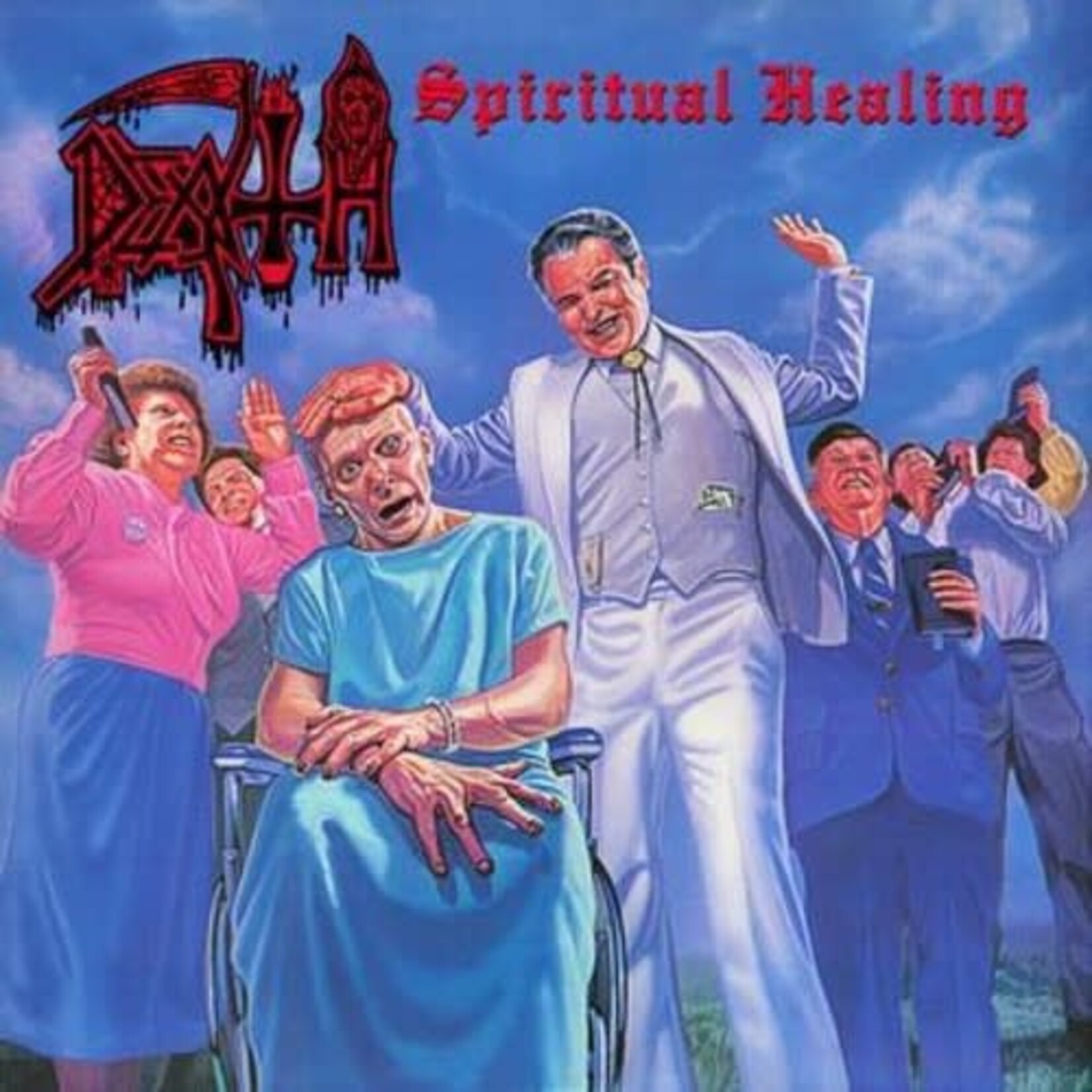 Relapse Death - Spiritual Healing (LP) [Tri-Color Merge]