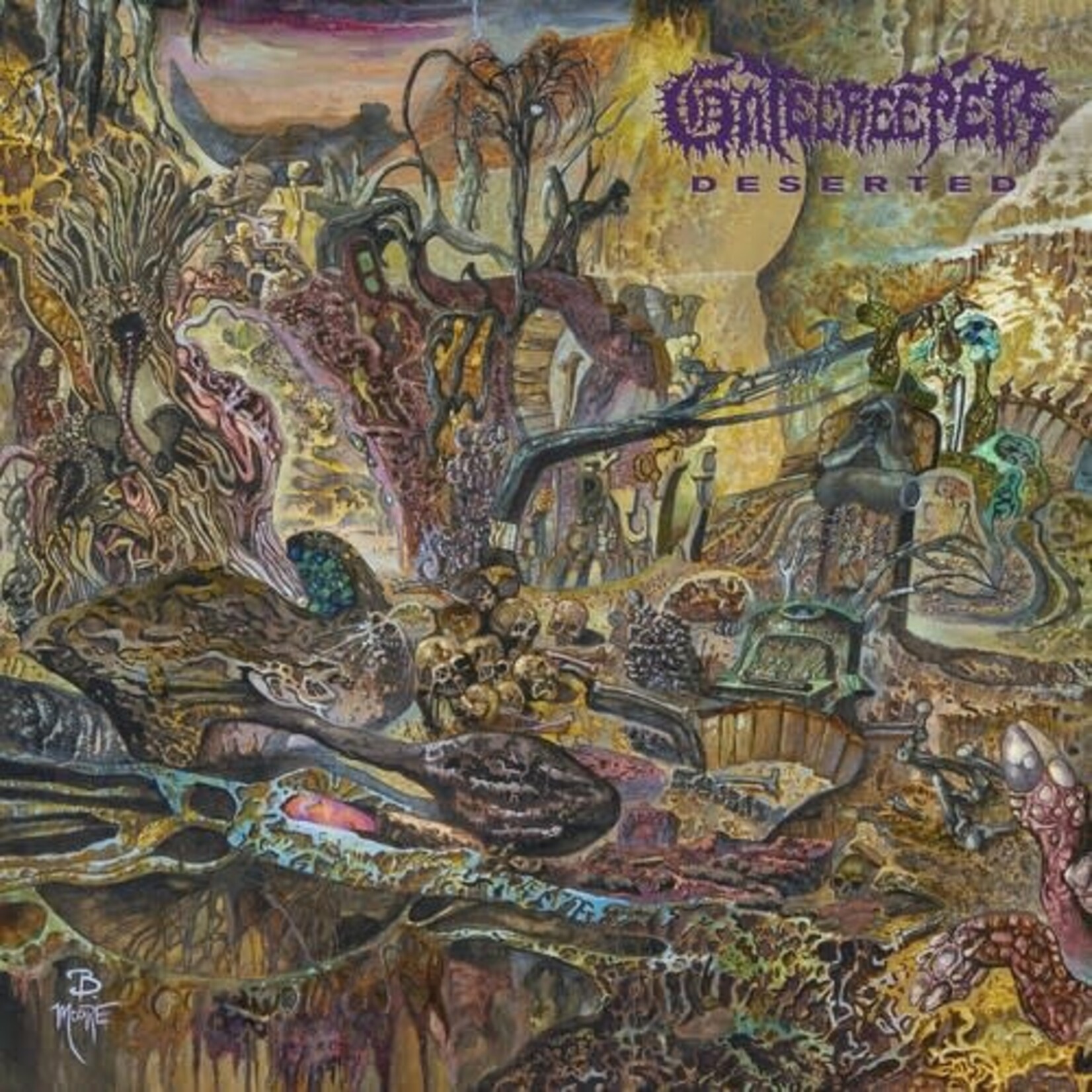 Relapse Gatecreeper - Deserted (LP) [Deep Purple Cloudy]