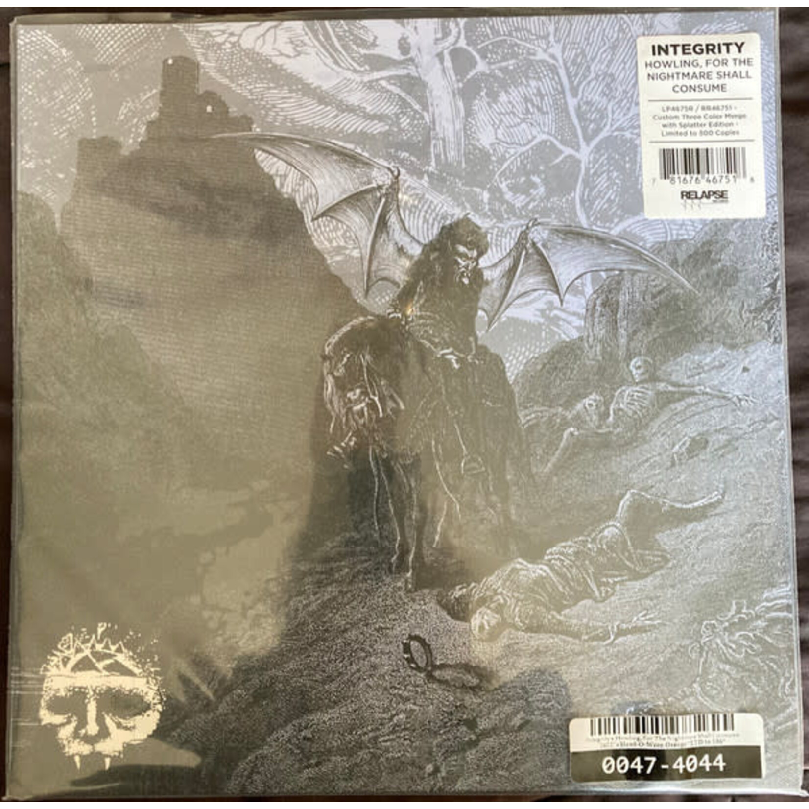 Relapse Integrity - Howling, For The Nightmare Shall Consume (2LP) [Three Color Merge]