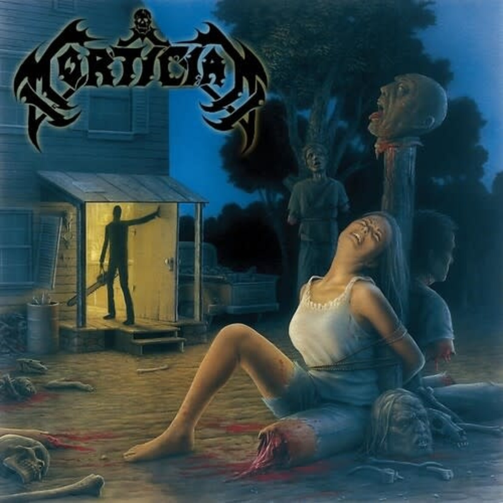 Relapse Mortician - Chainsaw Dismemberment (2LP) [Blue Splatter]