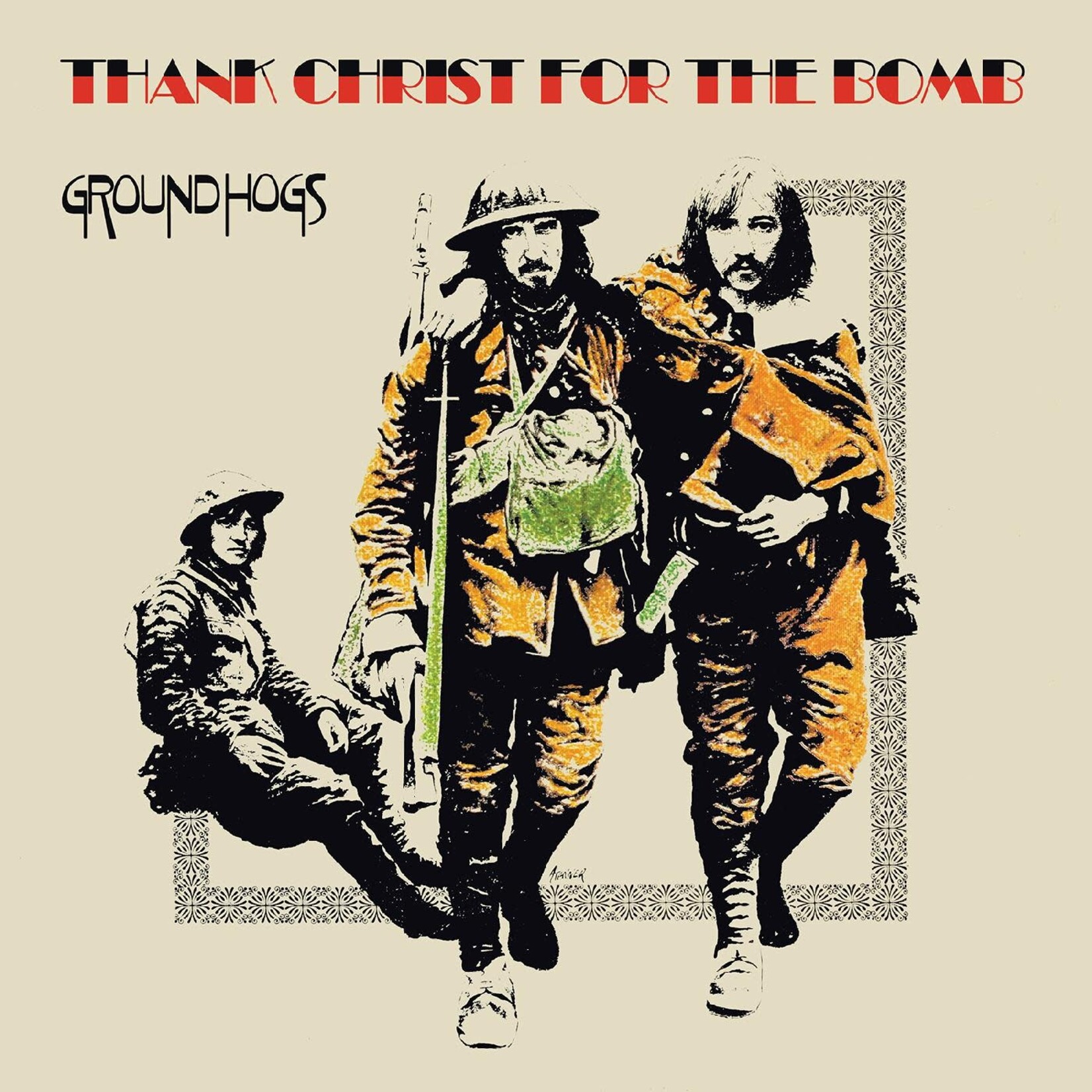 Fire Groundhogs - Thank Christ For The Bomb (LP) [Gold]