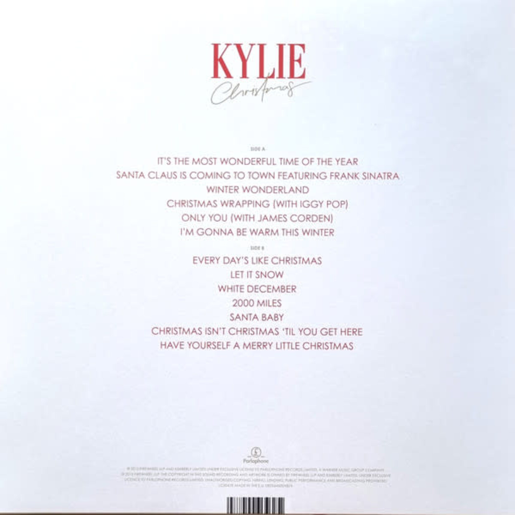 Rhino Kylie Minogue - Kylie Christmas (LP)