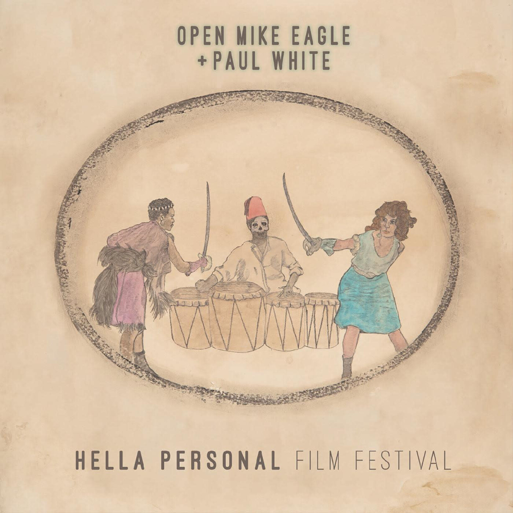 Mello Music Group Open Mike Eagle & Paul White - Hella Personal Film Festival (LP) [Baby Blue]