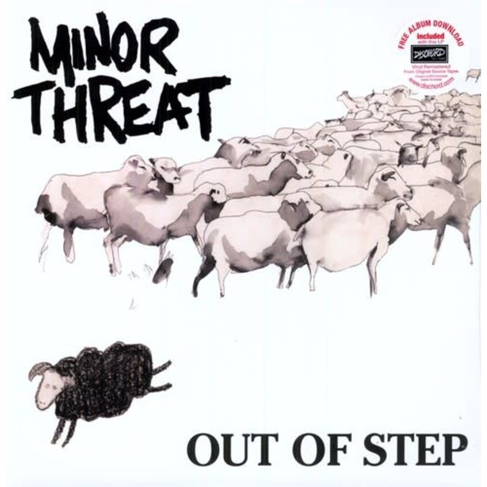 Dischord Minor Threat - Out Of Step (LP)