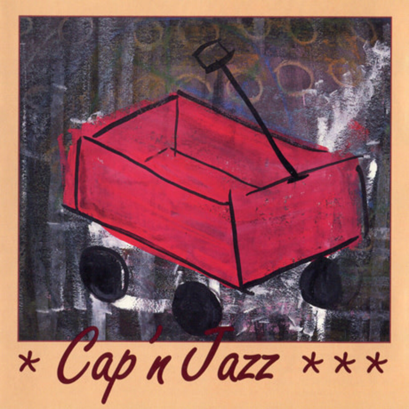 Polyvinyl Cap'n Jazz - Burritos, Inspiration Point, Fork Balloon Sports, Cards in the Spokes, Automatic Biographies, Kites, Kung Fu, Trophies, Banana Peels We’ve Slipped on, and Egg Shells We’ve Tippy Toed Over (LP) [White]
