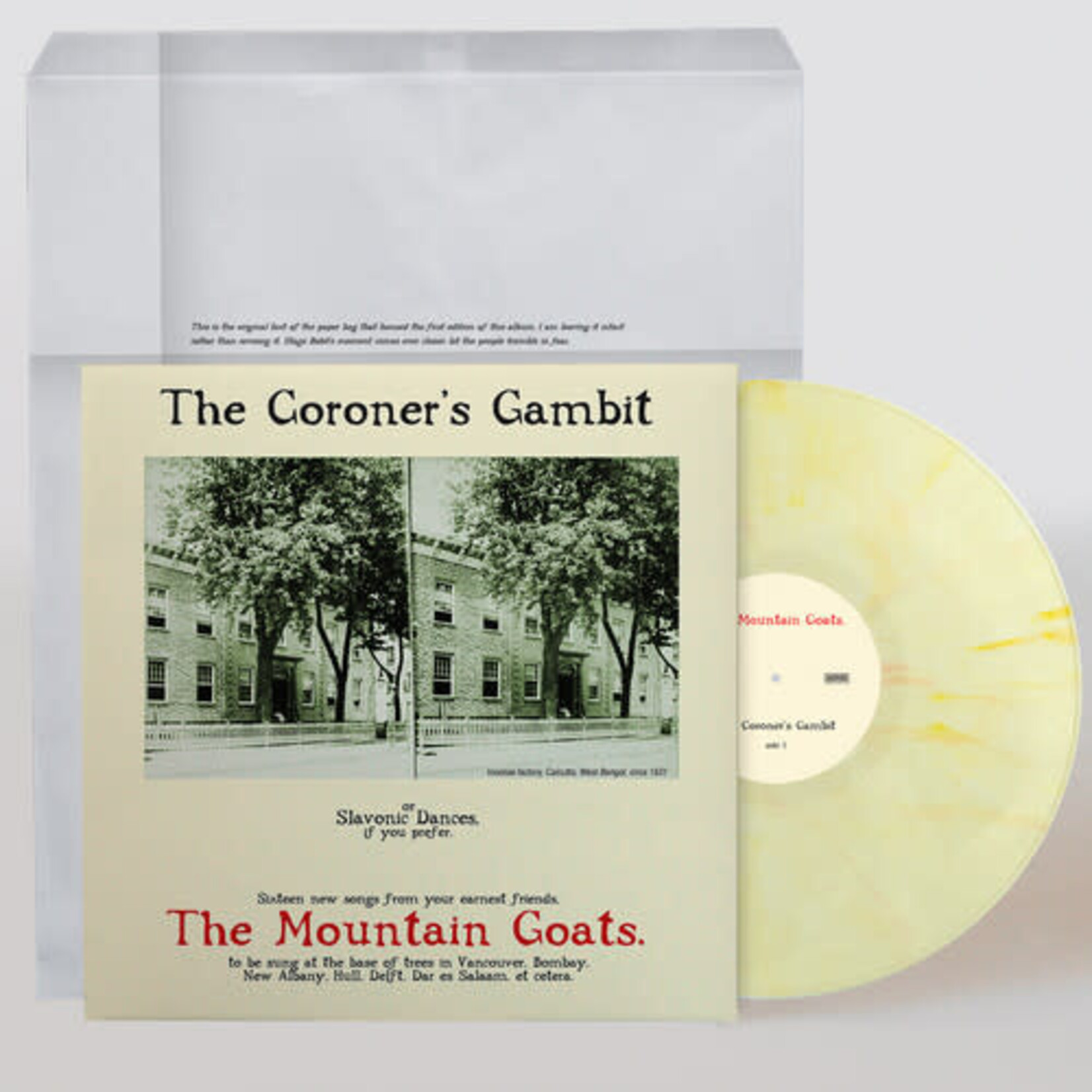Merge Mountain Goats - The Coroner's Gambit (LP) [Kandy Korn Hybrid Yellow]