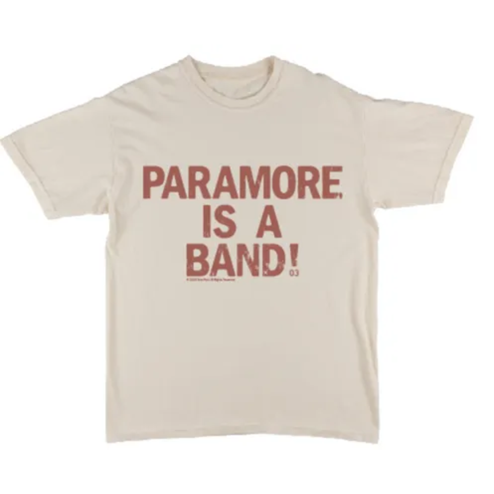 Record Store Day 2008-2024 Paramore - Is A Band (T-Shirt) [+"Thick Skull" Poster]