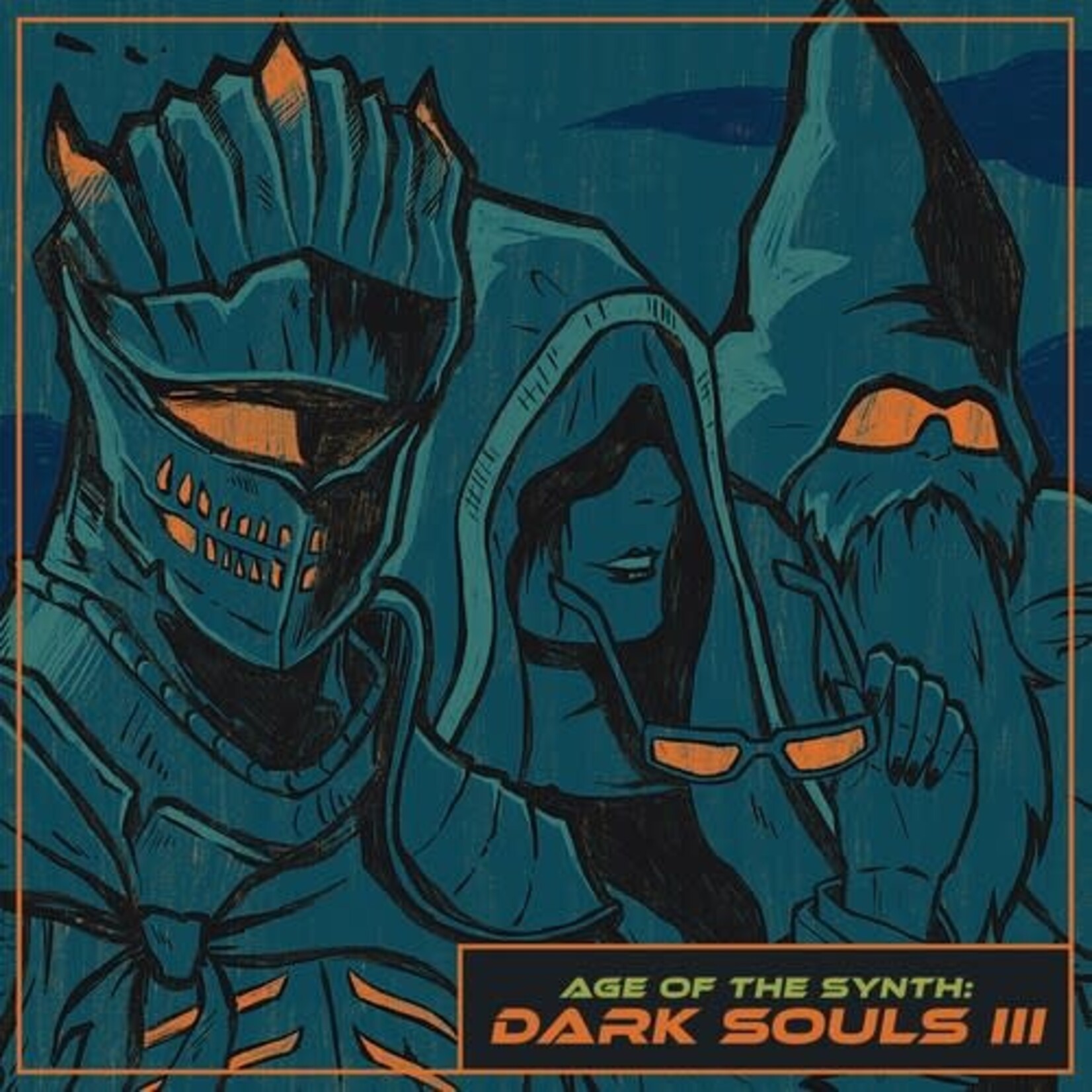 Light In The Attic Cthulhuseeker - Age Of The Synth: Dark Souls III (2LP) [Orange]