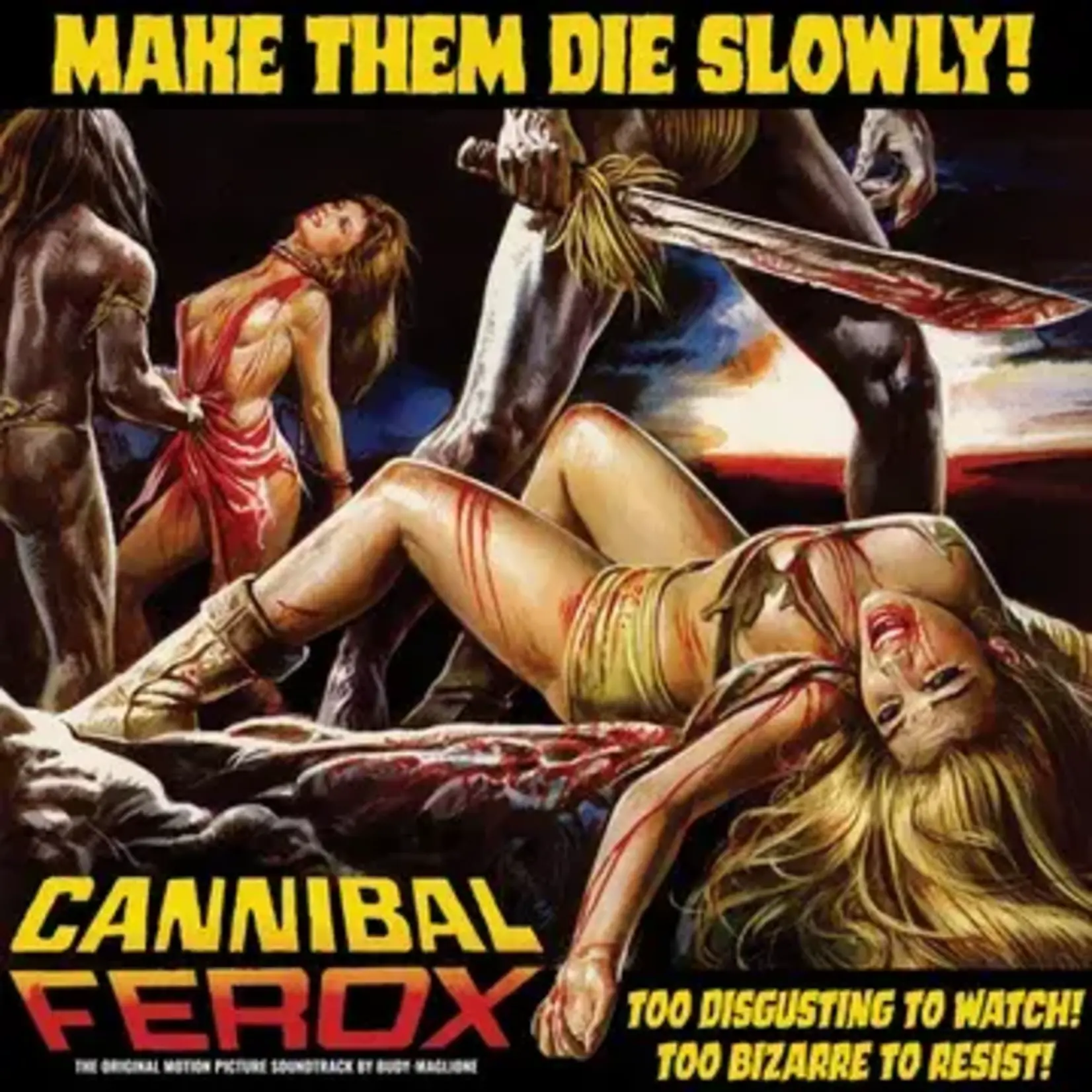Record Store Day 2025 Budy-Maglione - Cannibal Ferox OST (LP) [Gore Splatter]