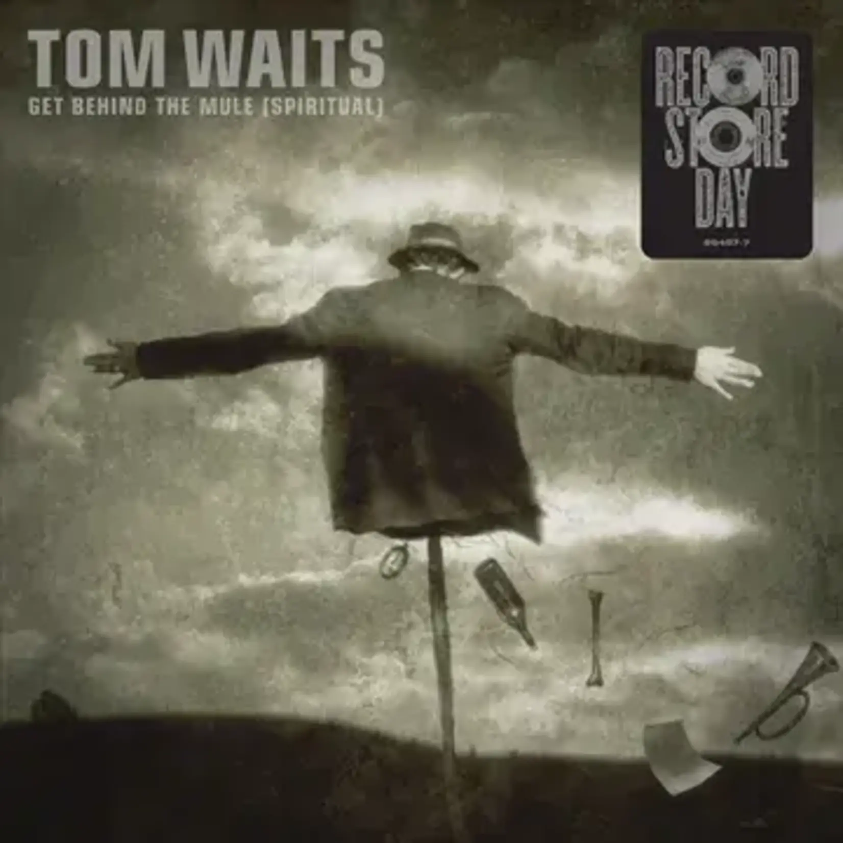 Record Store Day 2025 Tom Waits - Get Behind the Mule (Spiritual) b/w Get Behind the Mule (7")