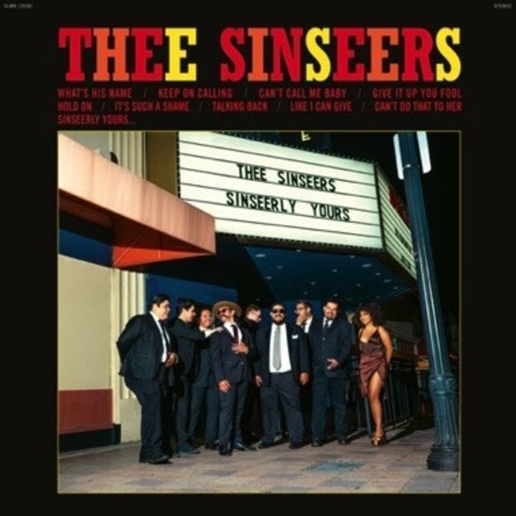 Colemine Thee Sinseers - Sinseerly Yours (LP) [Yellow]
