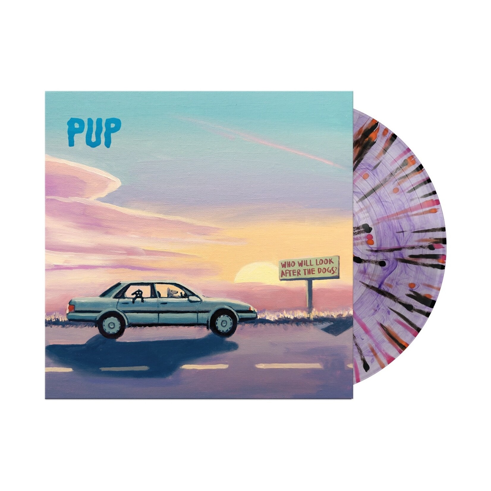 Rise Pup - Who Will Look After The Dogs? (LP) [Purple Smoke/Orange/Pink Splatter]