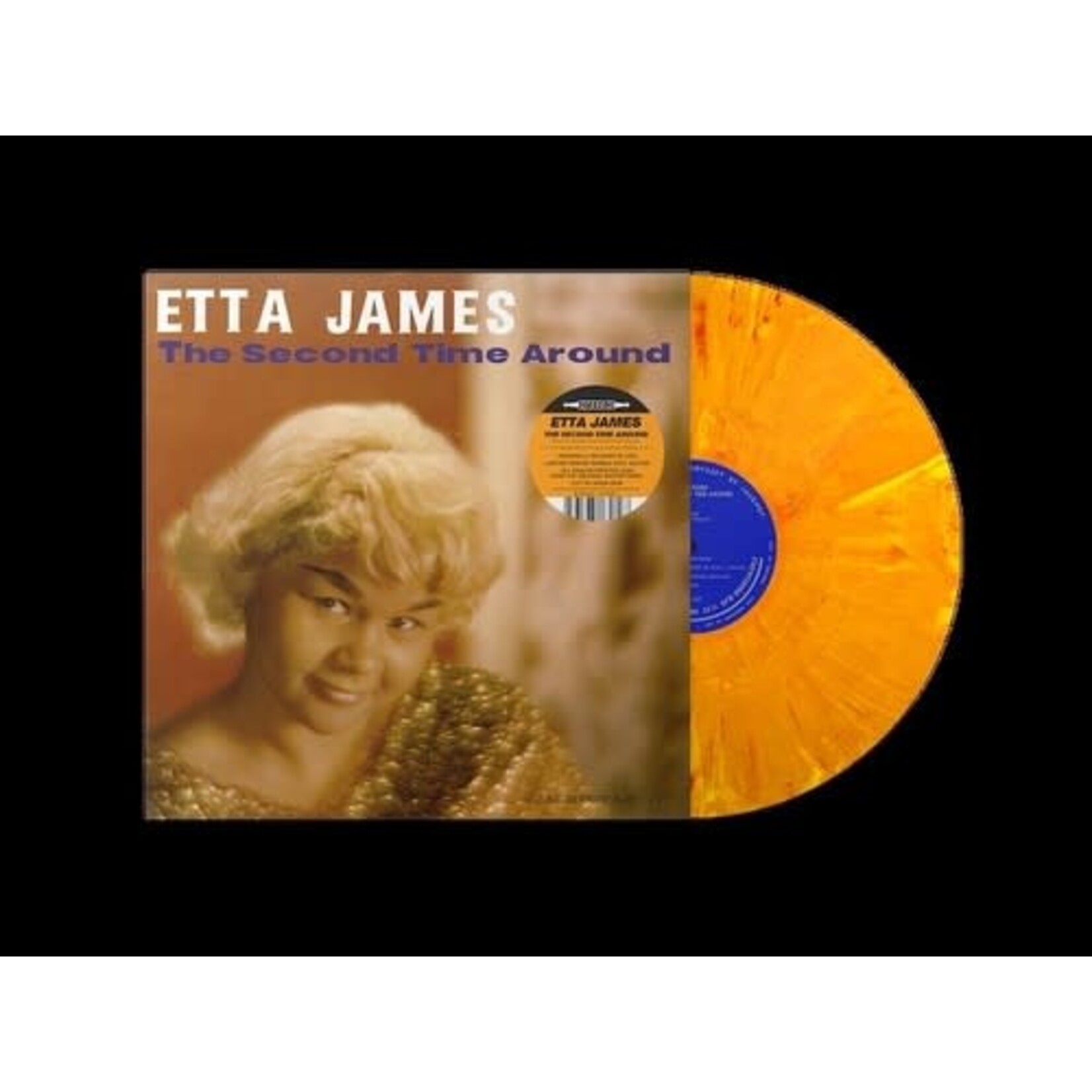 Jackpot Etta James - The Second Time Around (LP) [Orange Marble]