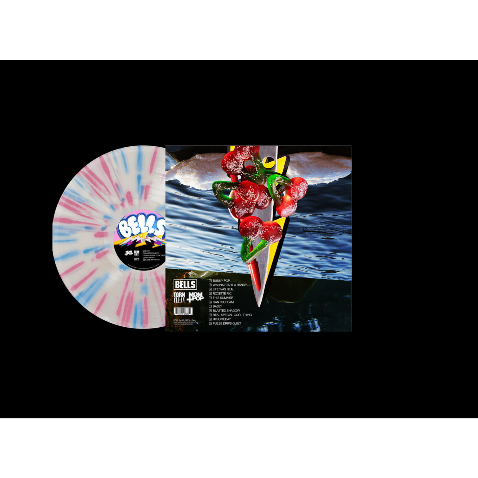 Mom+Pop Sleigh Bells - Bunky Becky Birthday Boy (LP) [Pink/Blue Splater]