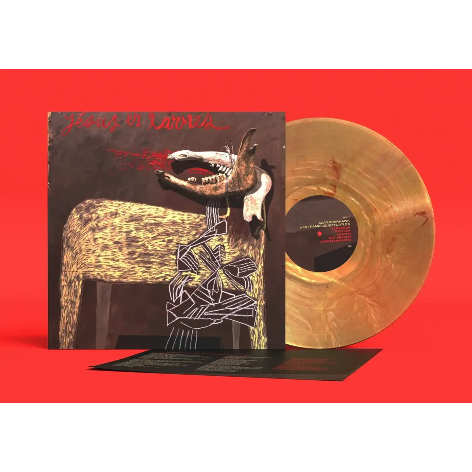 Sub Pop Alan Sparhawk - With Trampled By Turtles (LP) [Gold]