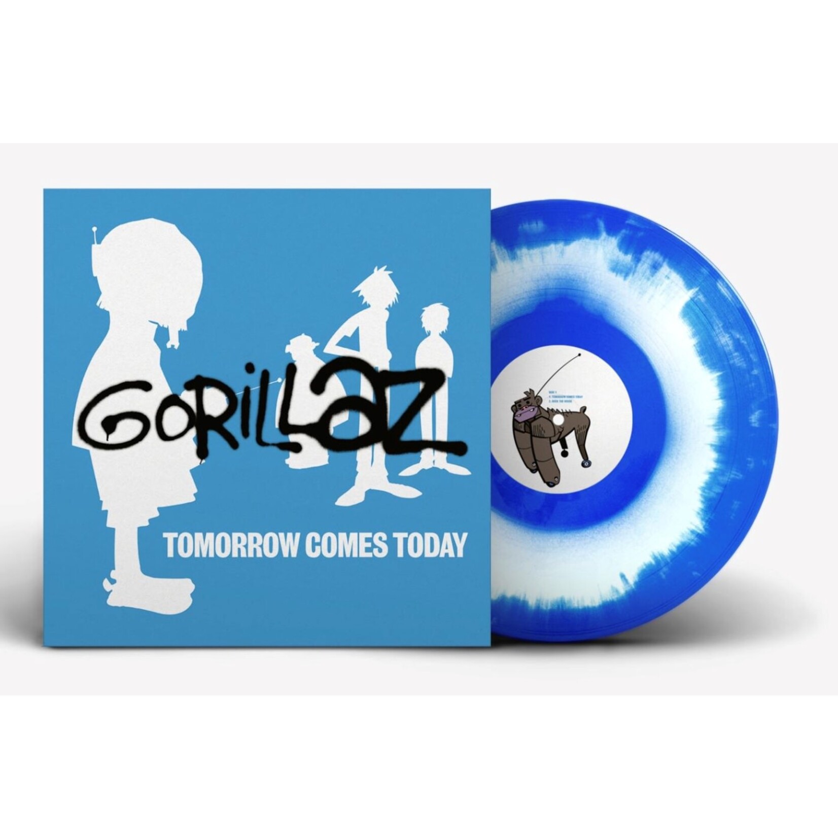 Gorillaz - Tomorrow Comes Today (12") [Blue/White]