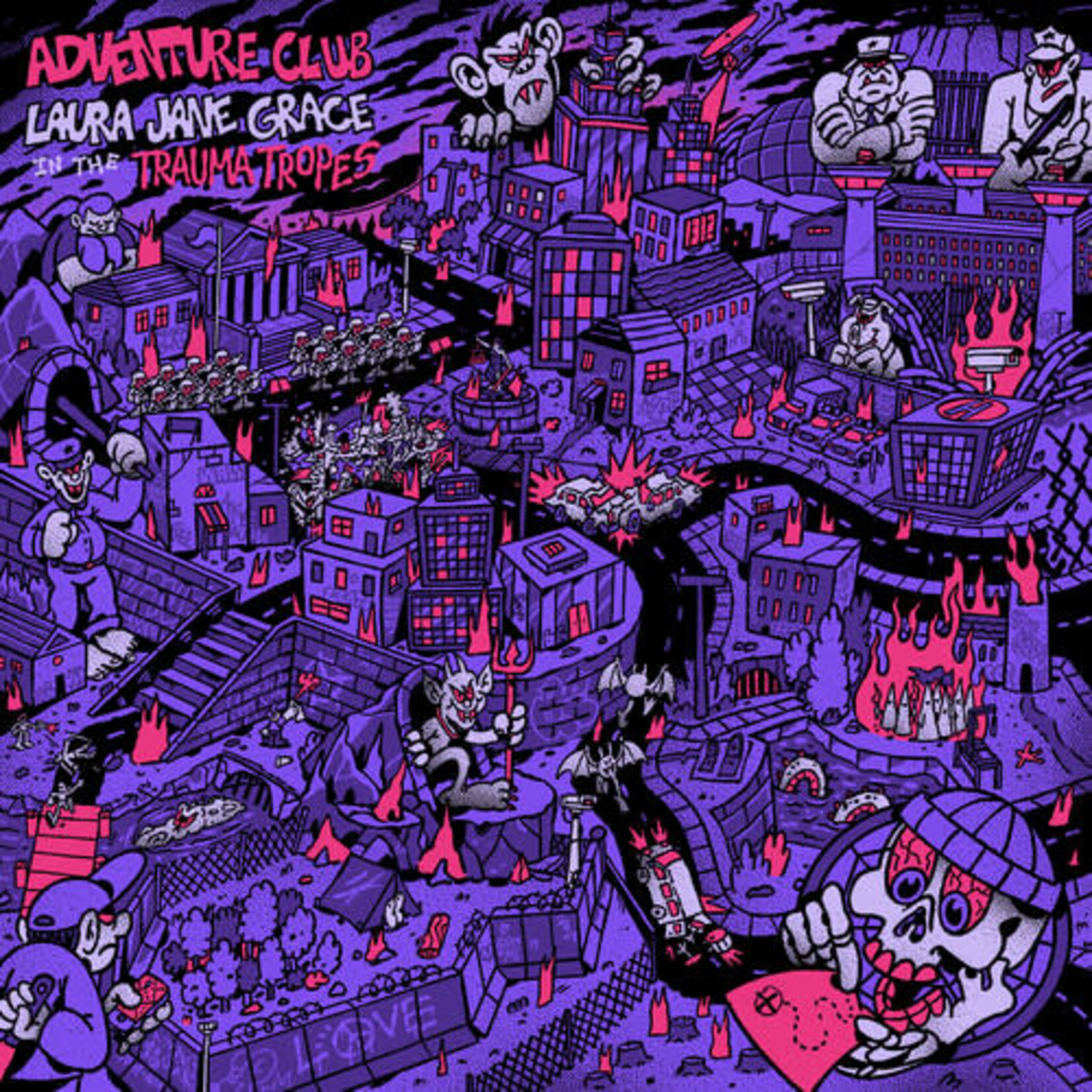 Polyvinyl PRE-ORDER 07/18/25 | Laura Jane Grace - Adventure Club (LP) [Hot Pink]