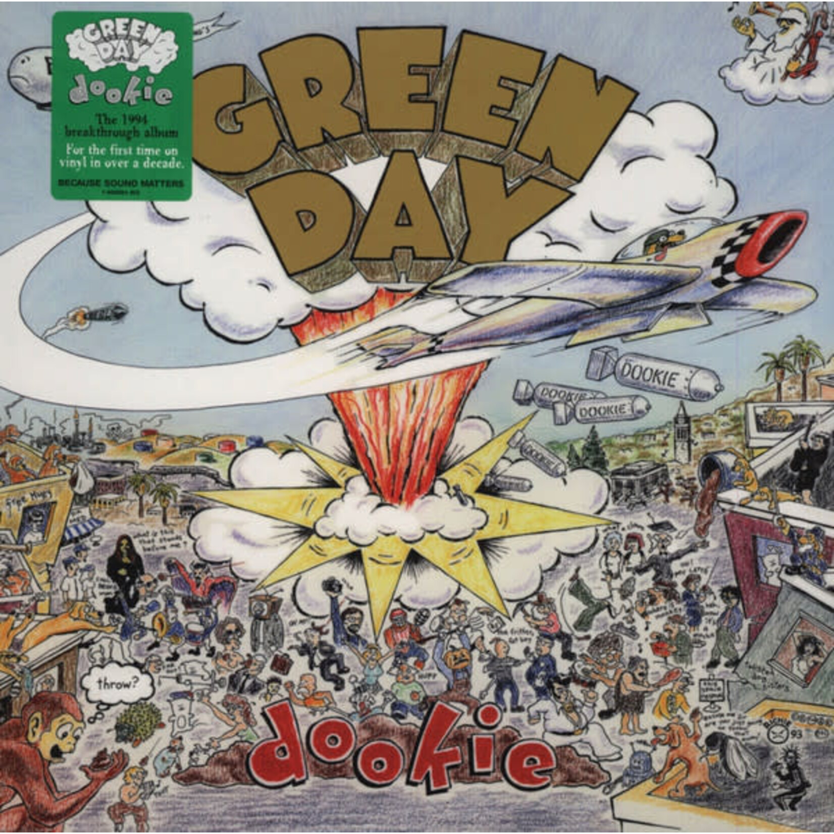 Reprise Green Day - Dookie (LP) [Baby Blue]