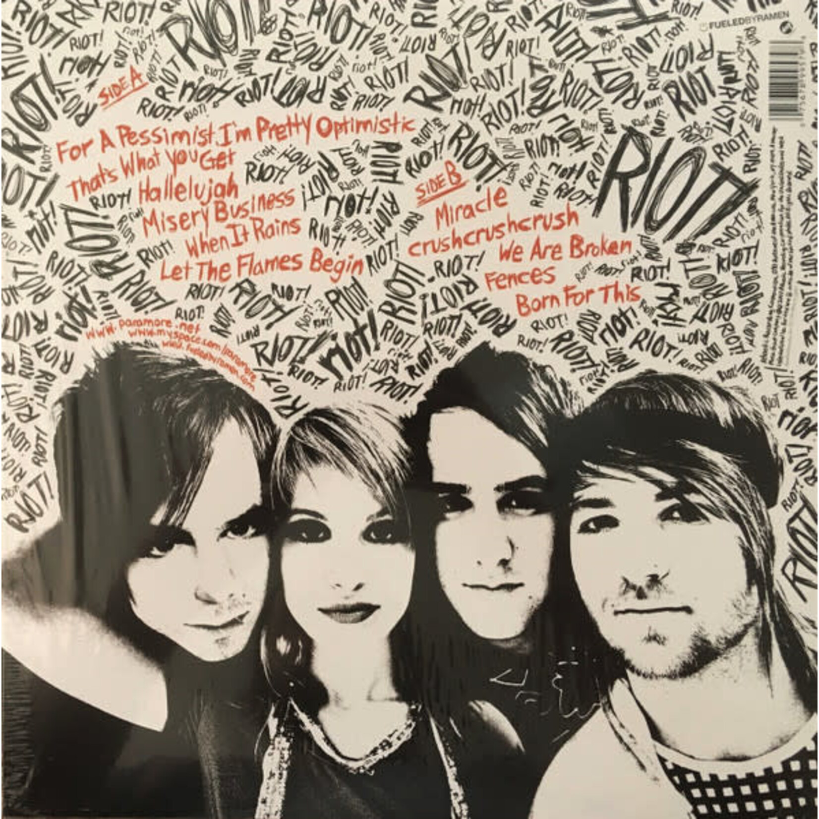 Fueled By Ramen Paramore - Riot! (LP) [Silver]