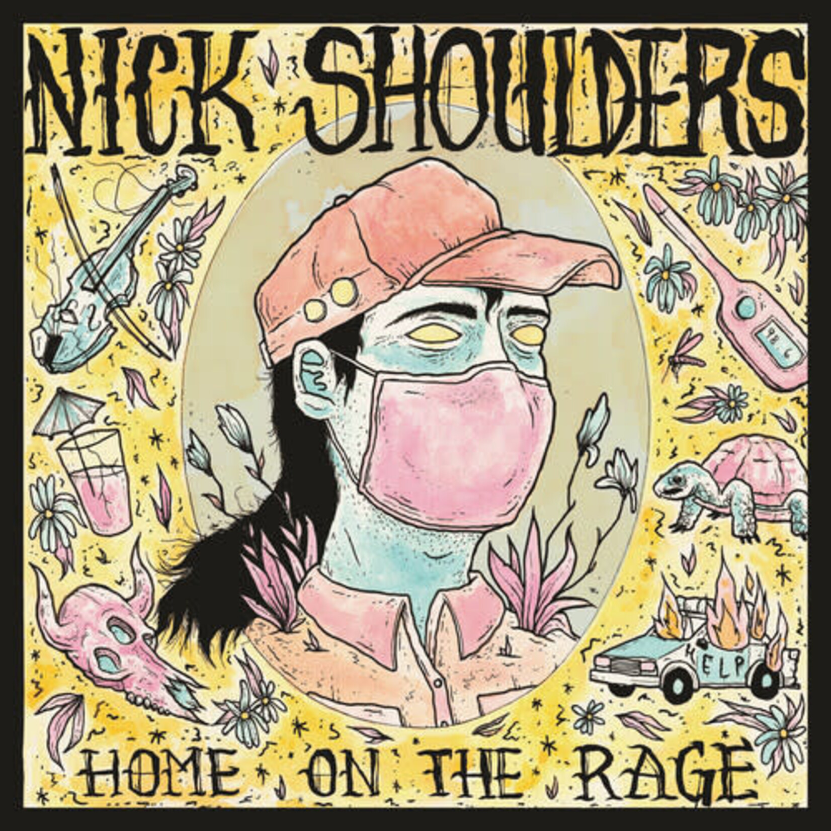 Nick Shoulders - Home on the Rage (LP) [Blue]
