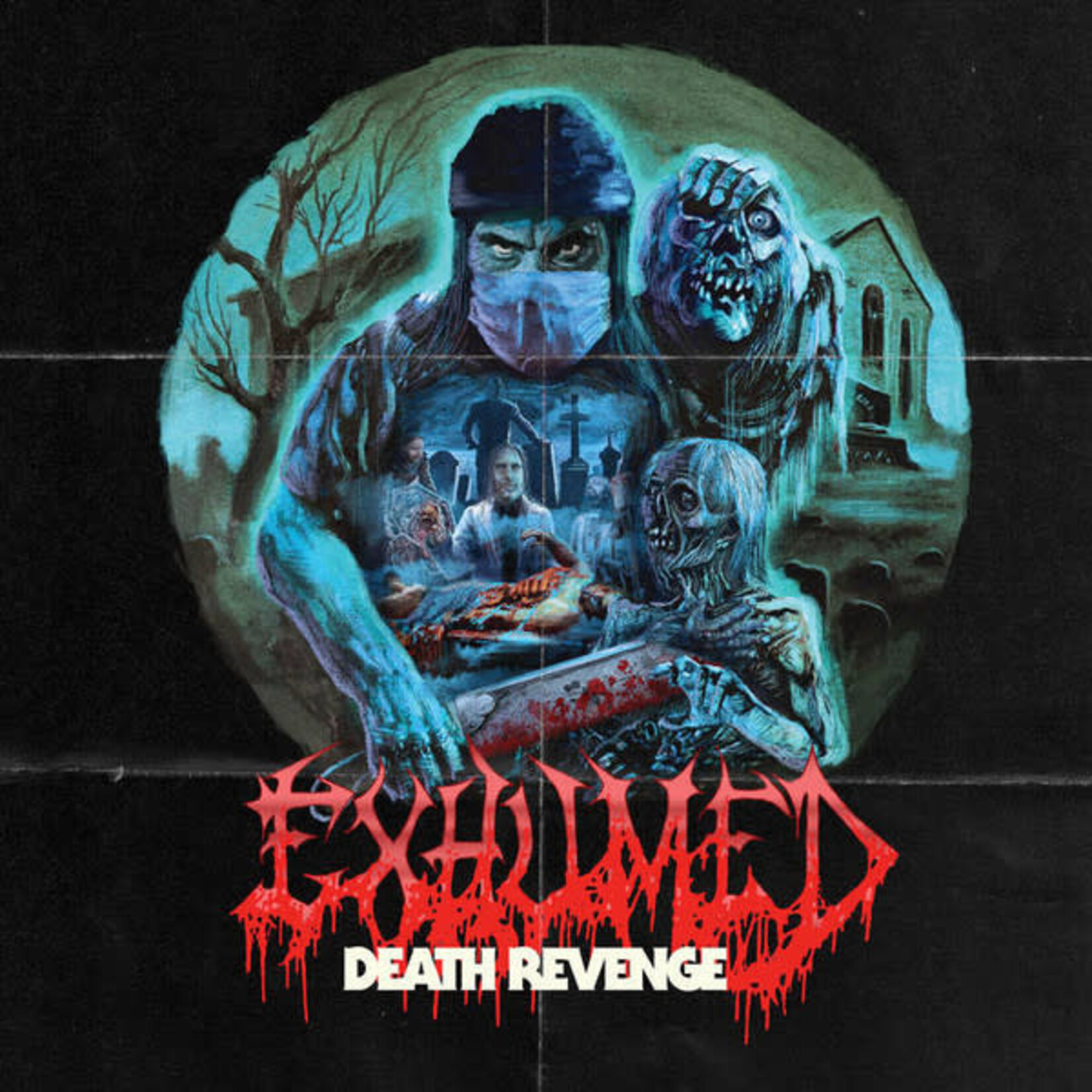Relapse Exhumed - Death Revenge (LP) [Quad Splatter]