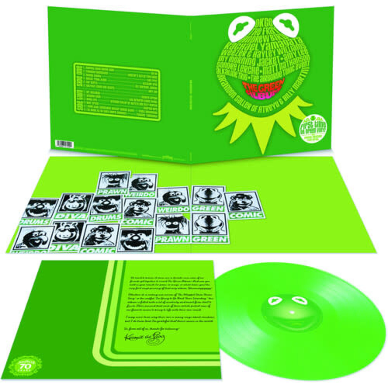 Walt Disney V/A - Muppets: The Green Album (LP) [Green]
