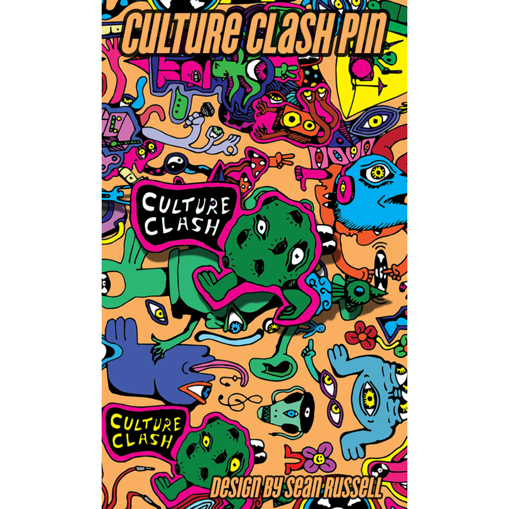 Culture Clash Exclusive Culture Clash x Sean Russell Planet (Enamel)