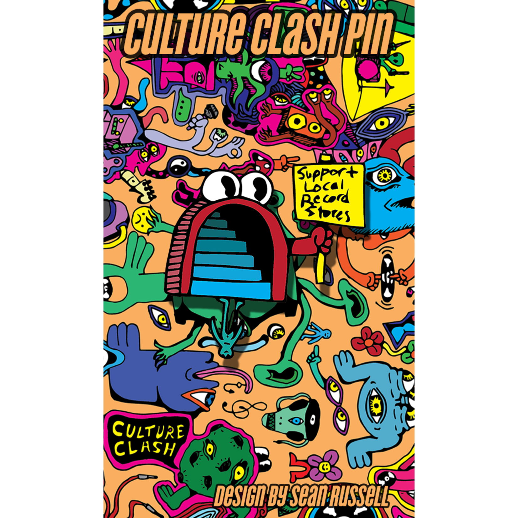 Culture Clash Exclusive Culture Clash x Sean Russell Support (Enamel)
