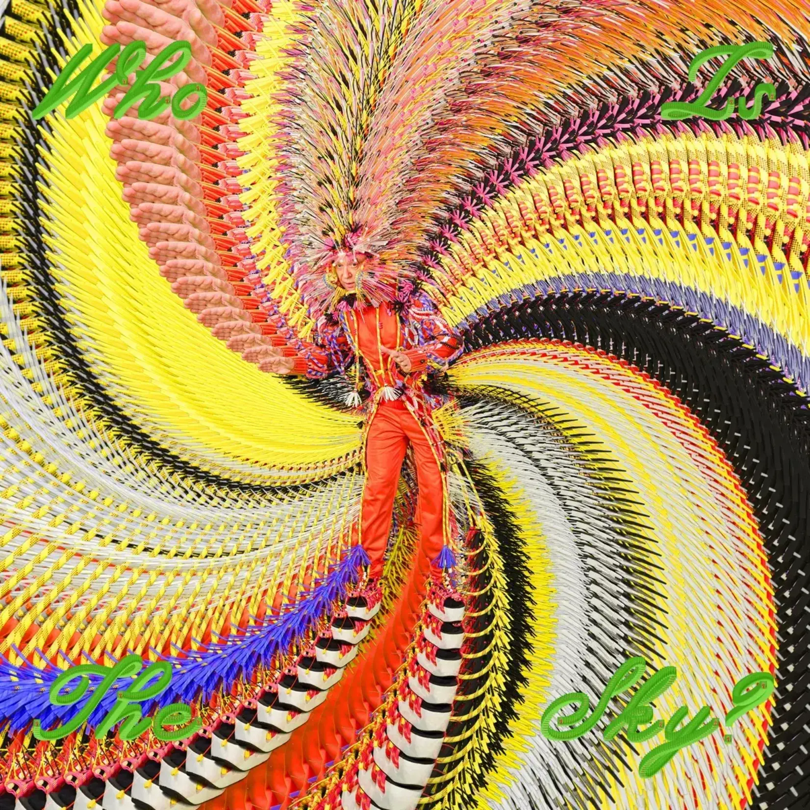 Matador David Byrne - Who Is The Sky? (LP) [Apple Green]