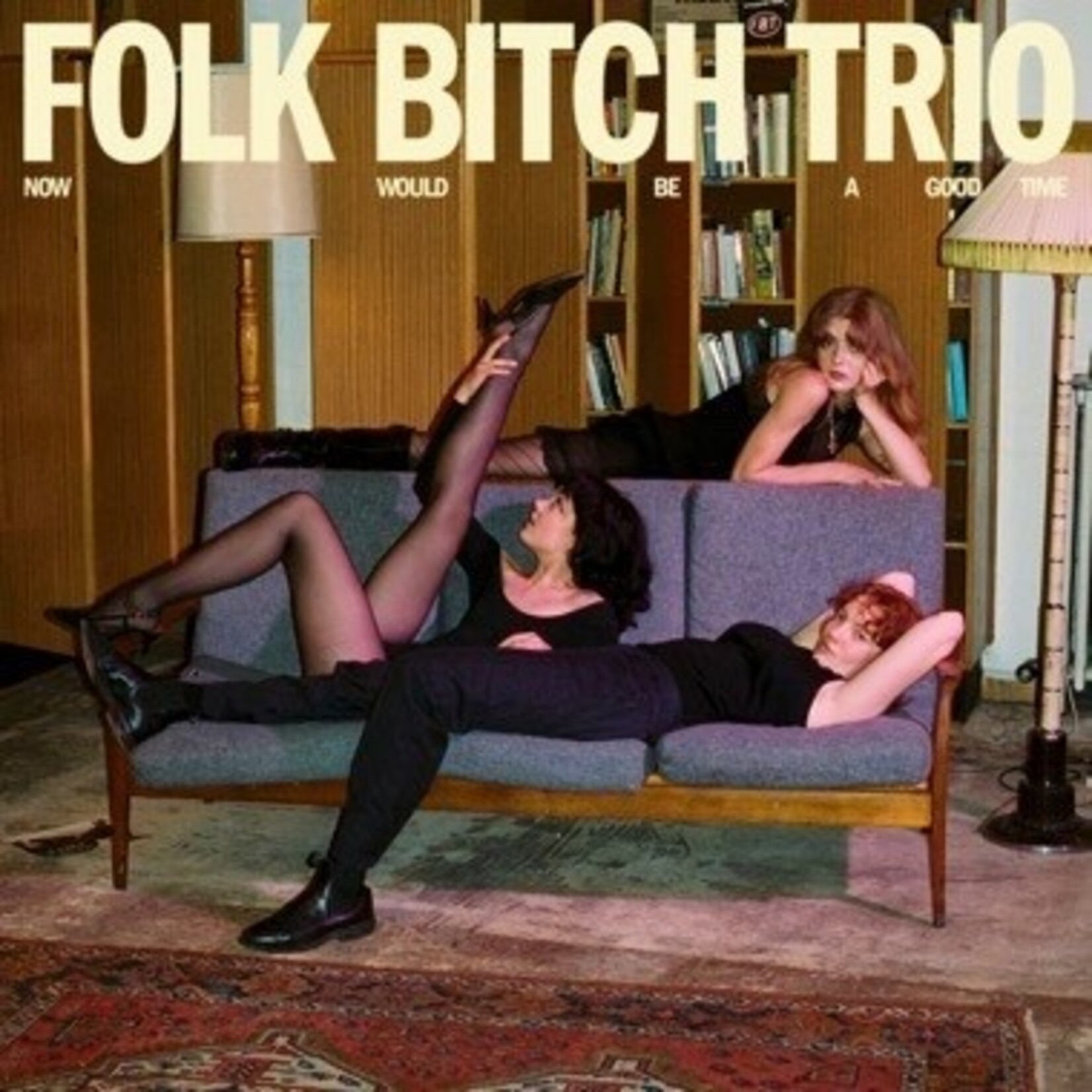 Jagjaguwar PRE-ORDER 07/25/25 | Folk Bitch Trio - Now Would Be A Good Time (LP) [Coke Bottle]