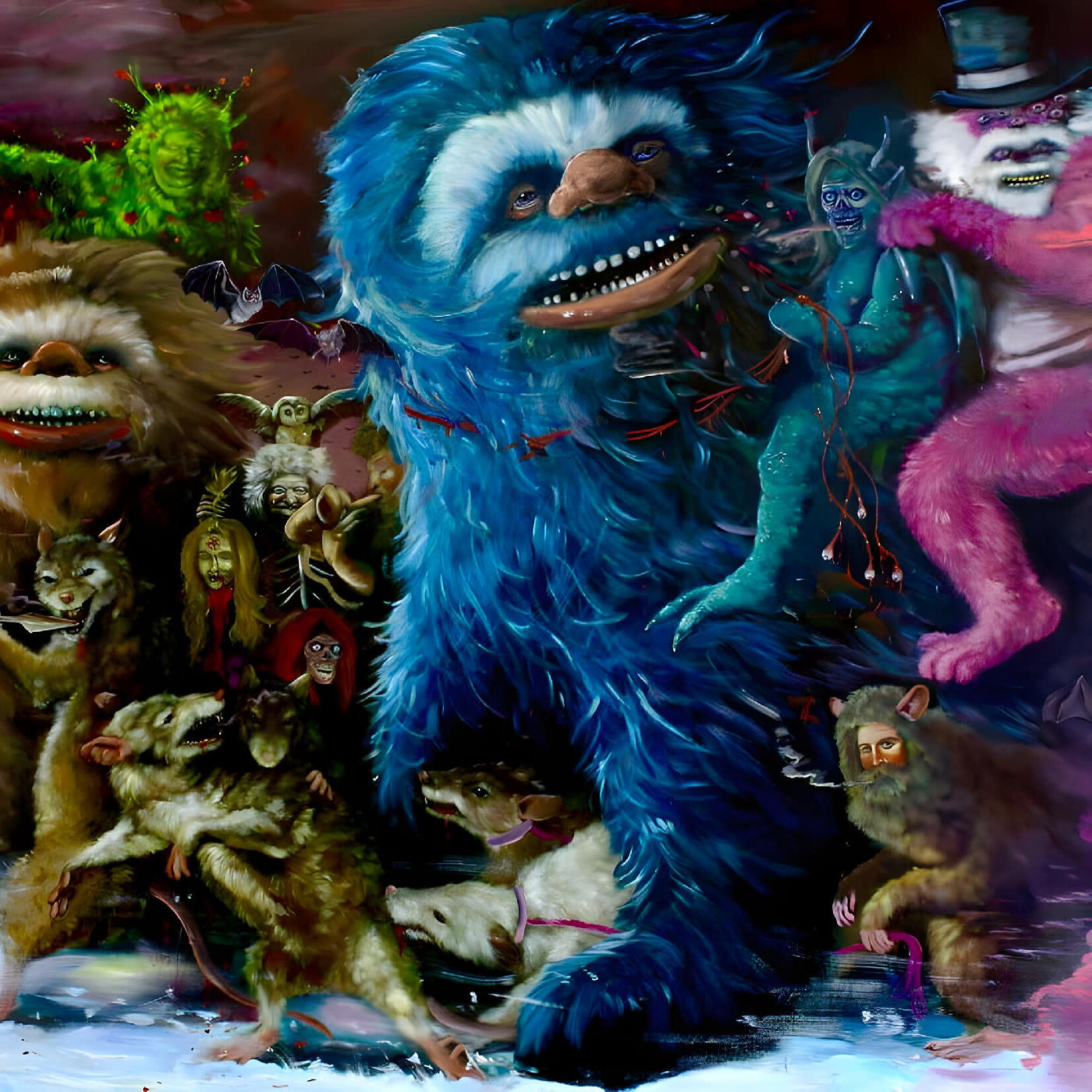 Fire Tropical Fuck Storm - Fairyland Codex (LP) [Glacial Blue]