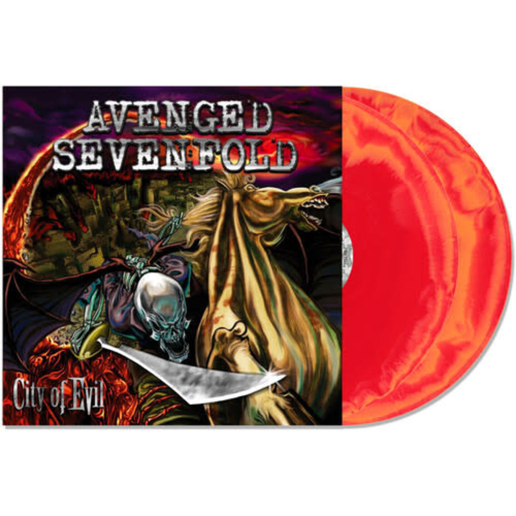 Hopeless Avenged Sevenfold - City of Evil (2LP) [Orange/Red Swirl]