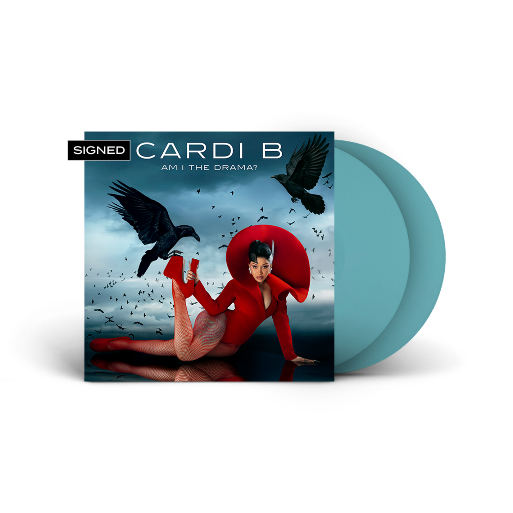 Atlantic Cardi B - Am I The Drama? (2LP) [SIGNED Baby Blue]