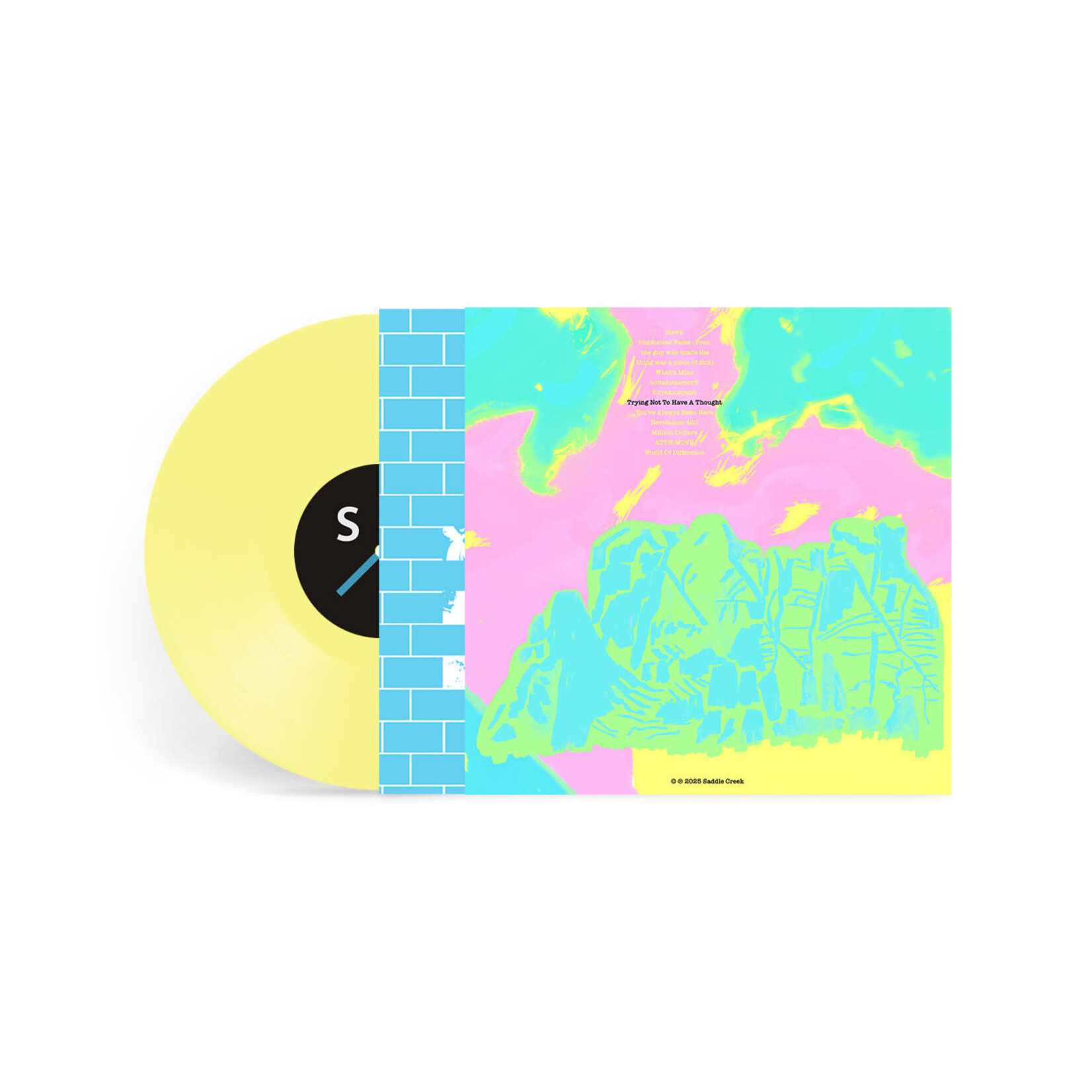 Saddle Creek Algernon Cadwallader - Trying Not to Have a Thought (LP) [Yellow]