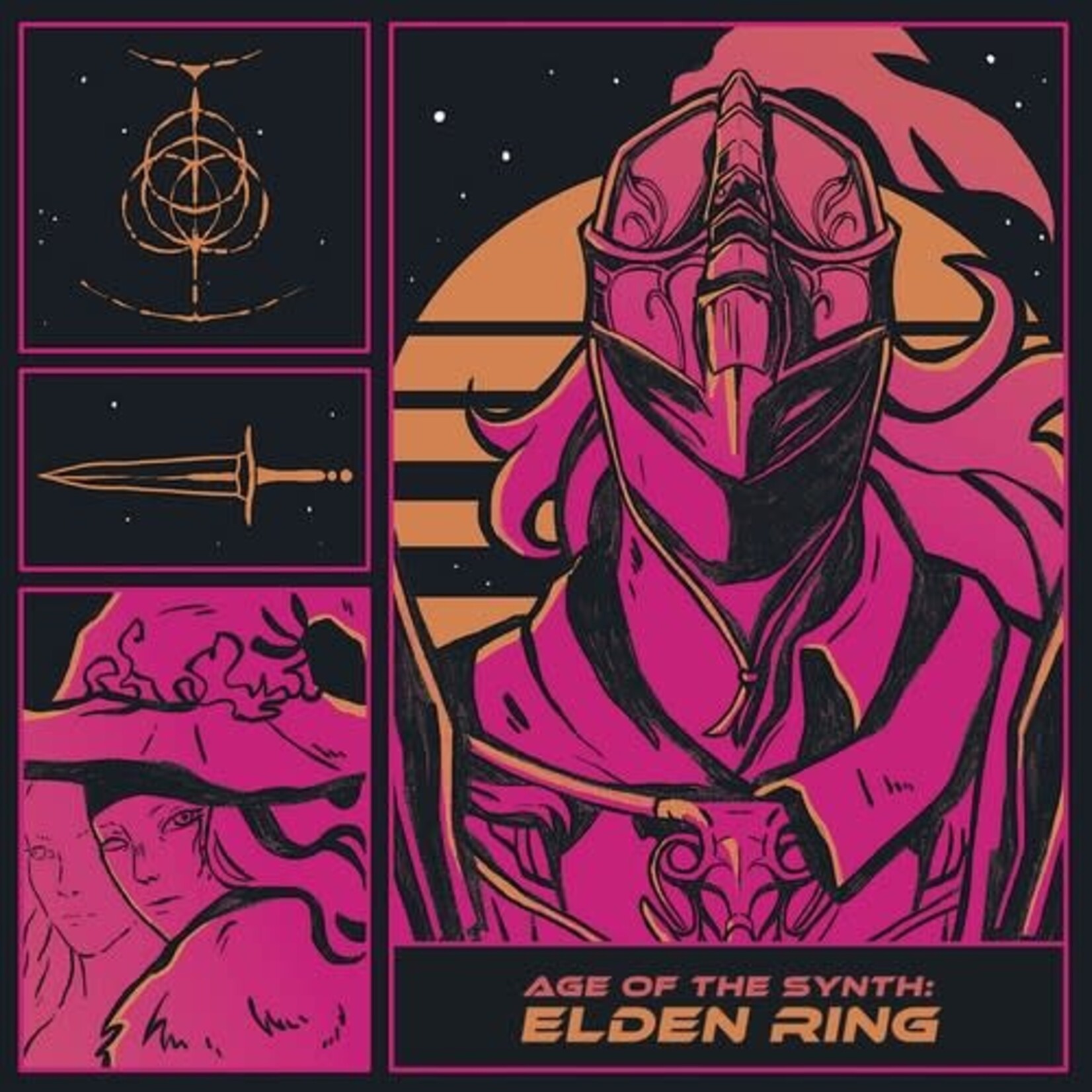 Light In The Attic Cthulhuseeker - Age Of The Synth: Elden Ring (2LP) [Neon Purple]