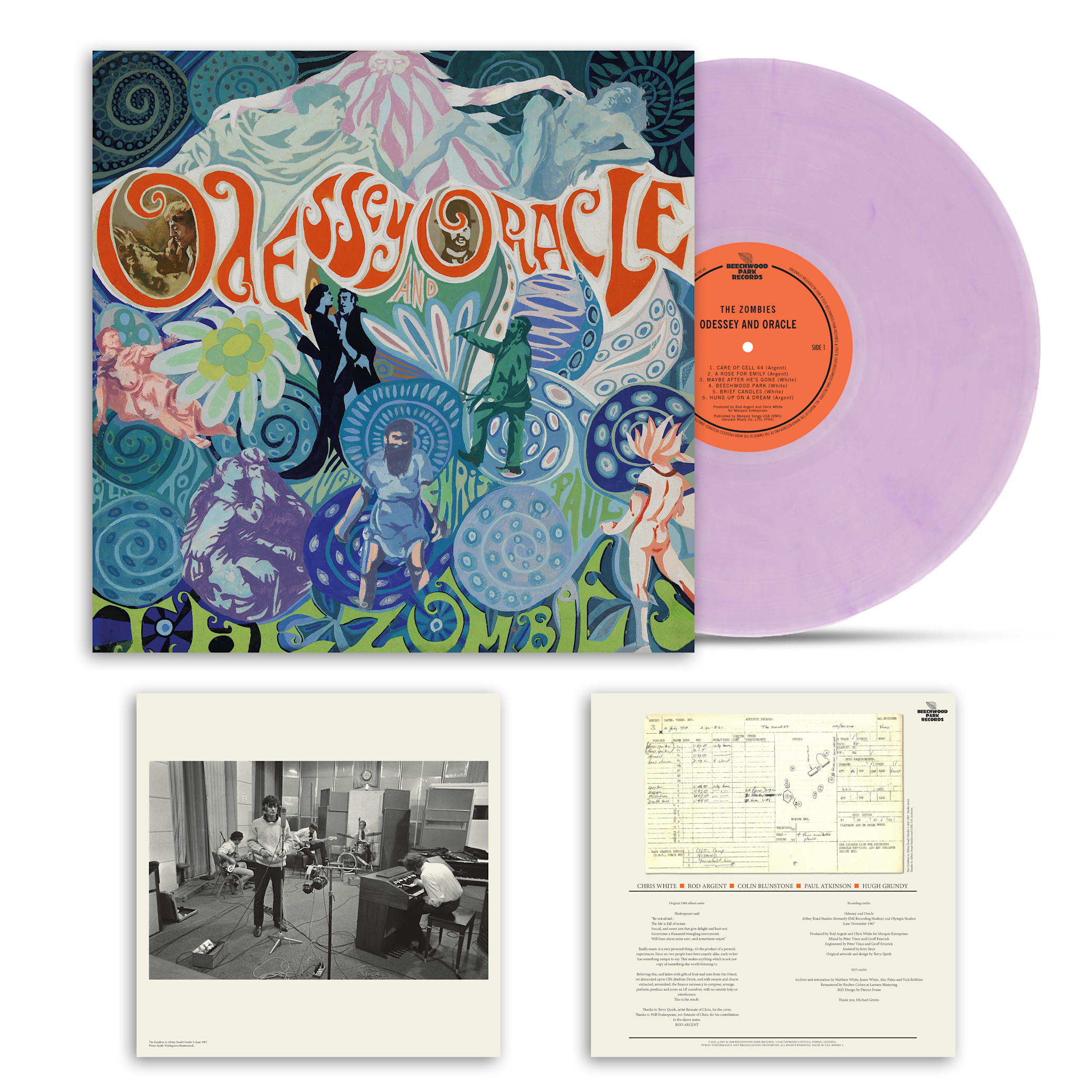 The Zombies Odessey & Oracle レコード LP The Zombies – Odessey and Oracle – Vinyl (LP, Album + 2 more
