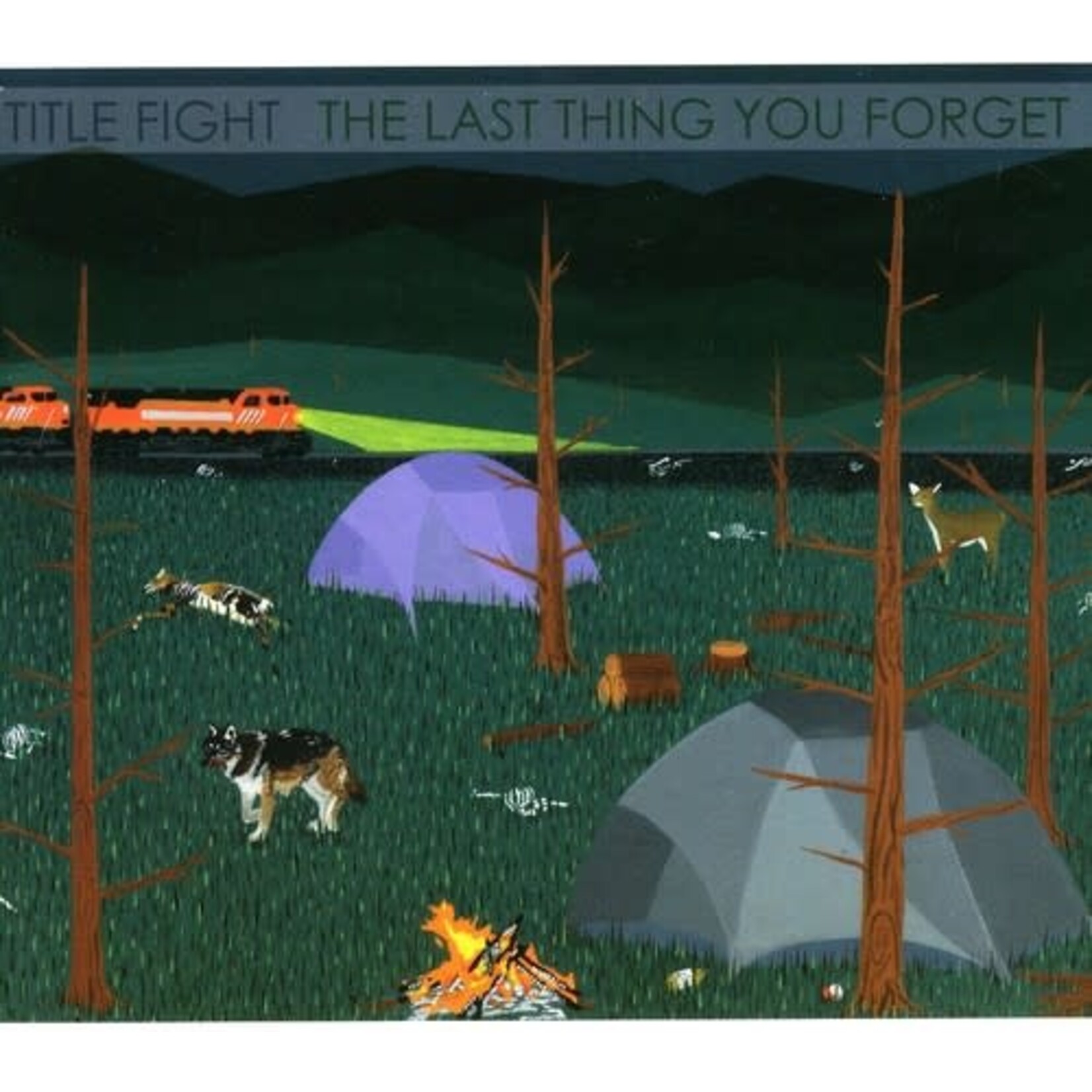 Run For Cover Title Fight - The Last Thing You Forget (7")